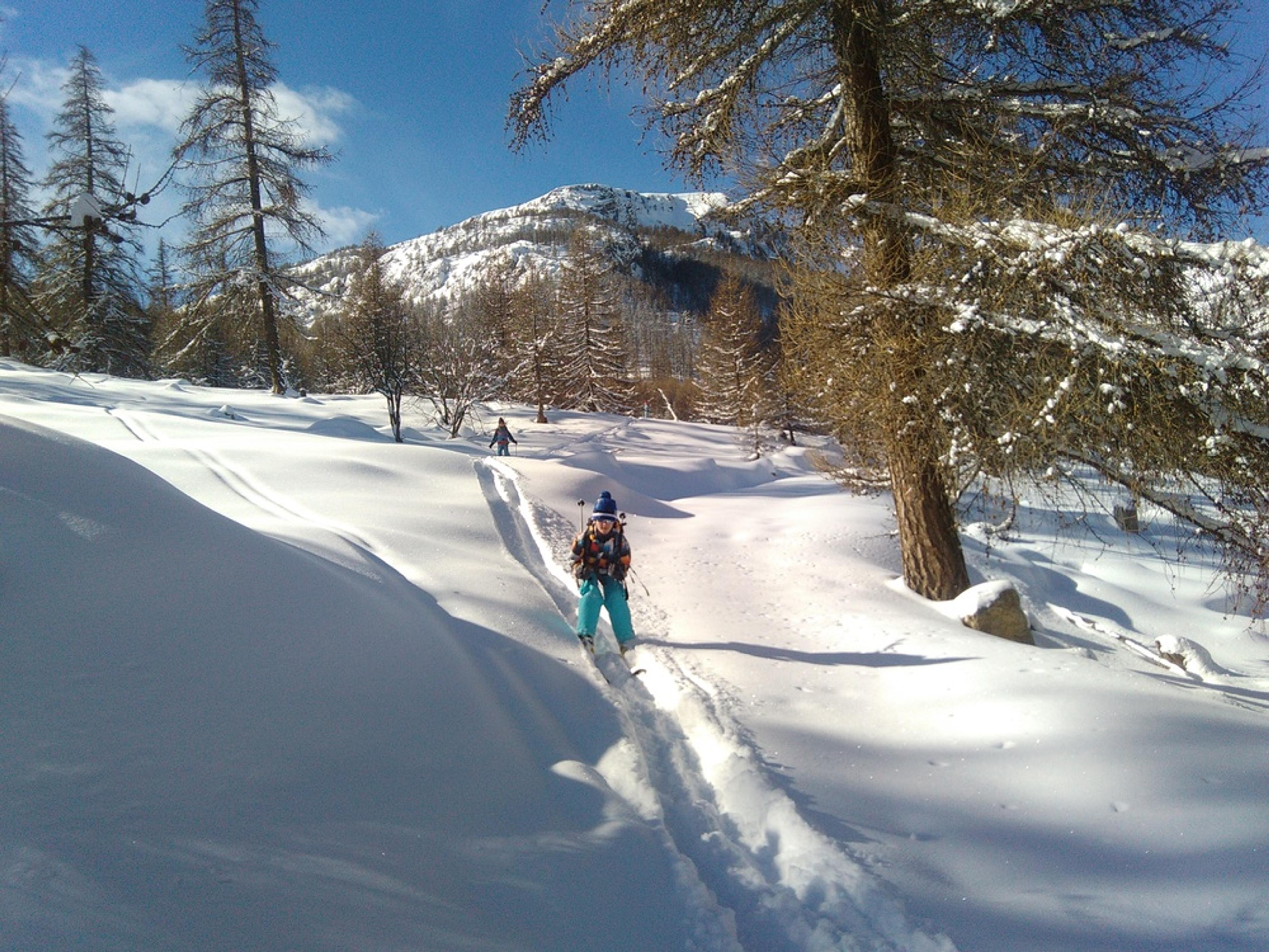 Nathanaël, dré dans le pentu