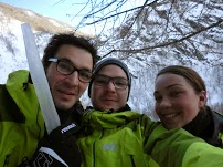 Week-end cascade de glace et popow!