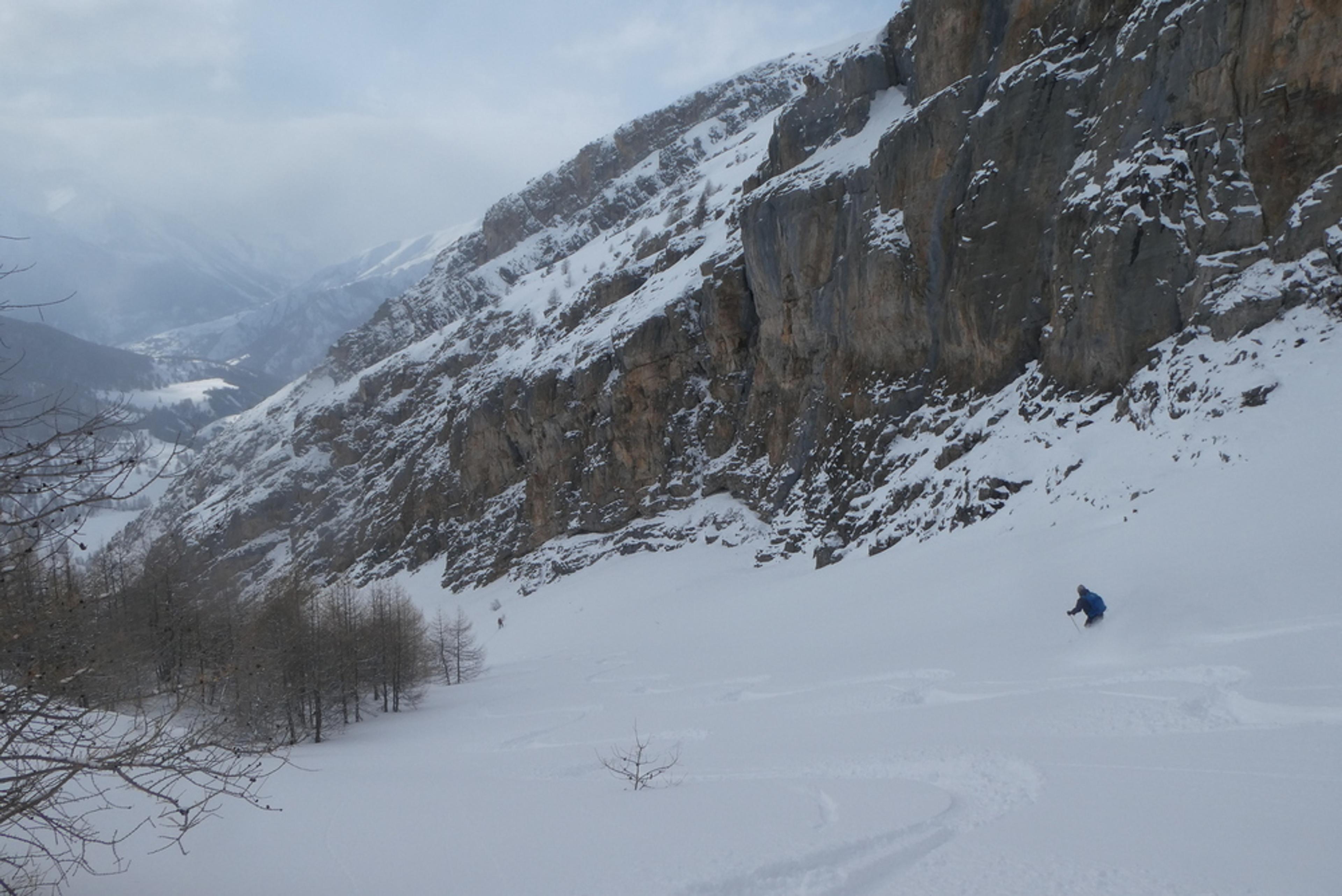 Ski randonnée Ubaye Fouillouse - Tour du Replat des Genisses - Karl