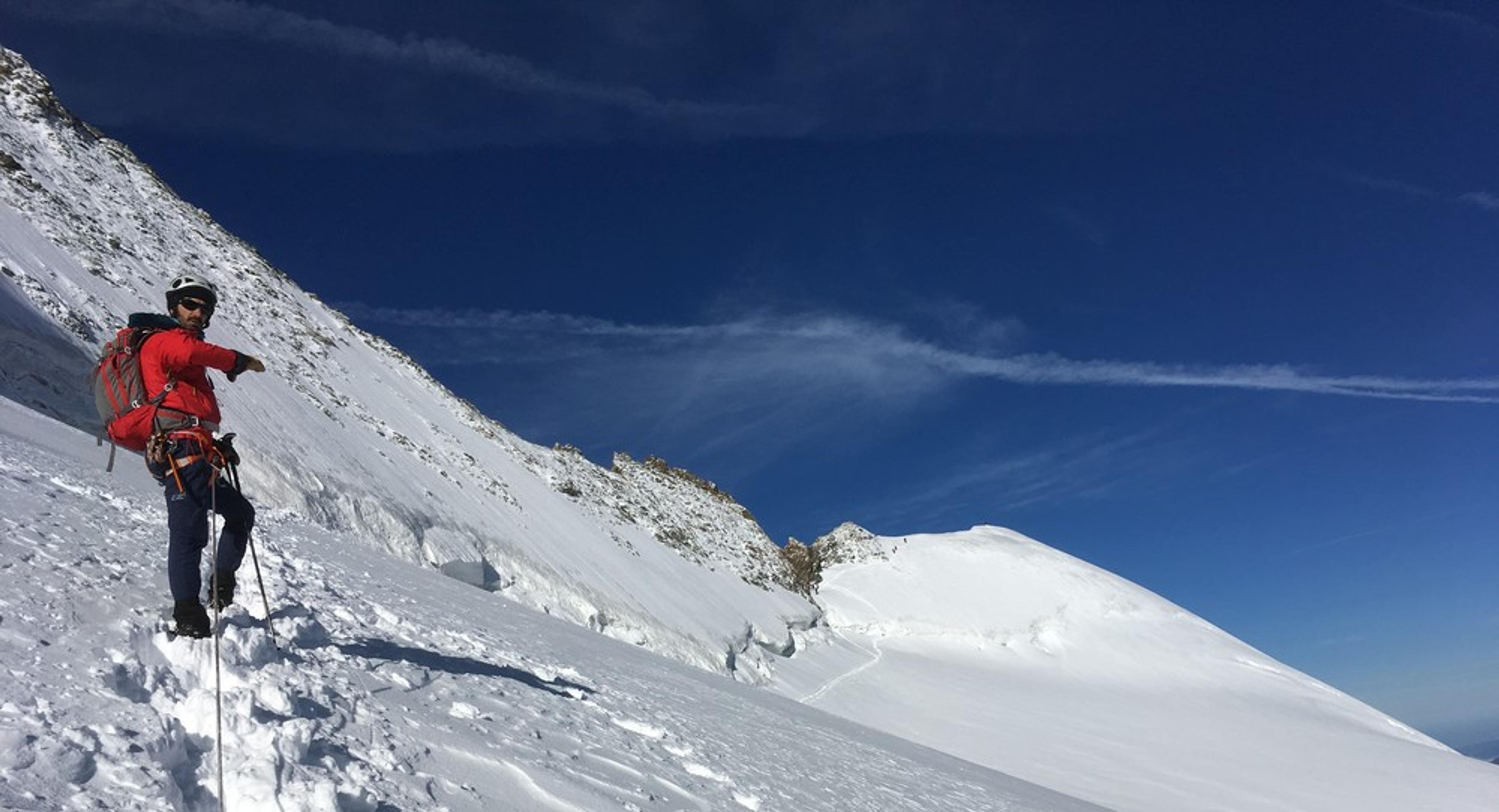 Dôme des Ecrins - Allez, c'est tout plat