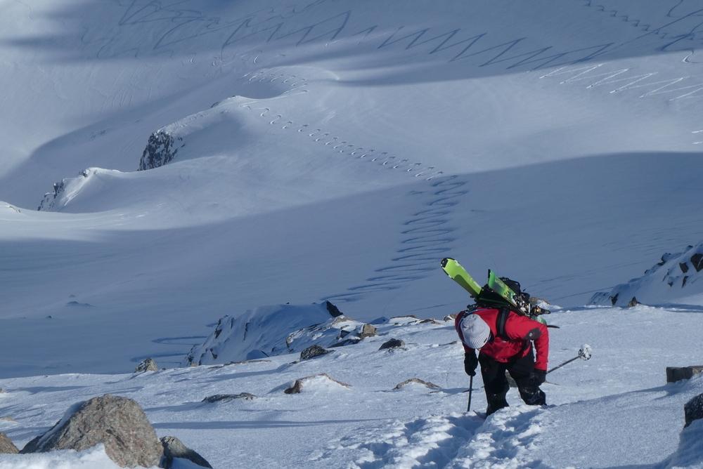 Etendard Combeynot - Couloir nord - Alley!