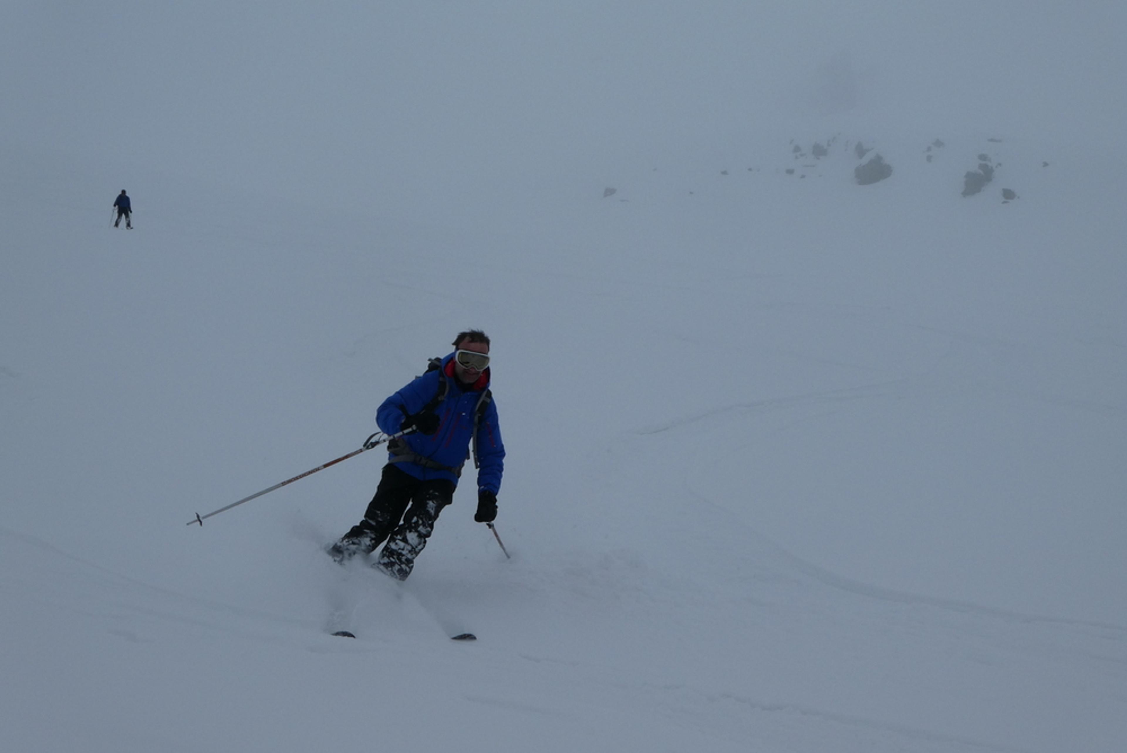 Ski rando - Roche Malotte - Petit fourchon - Derniers virages