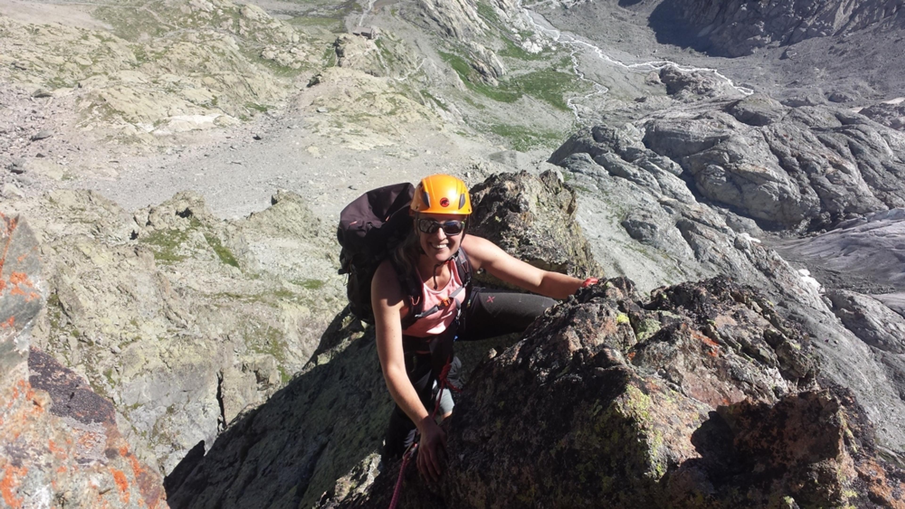 Pointe Estienne - PDB - Sur l'arête sud