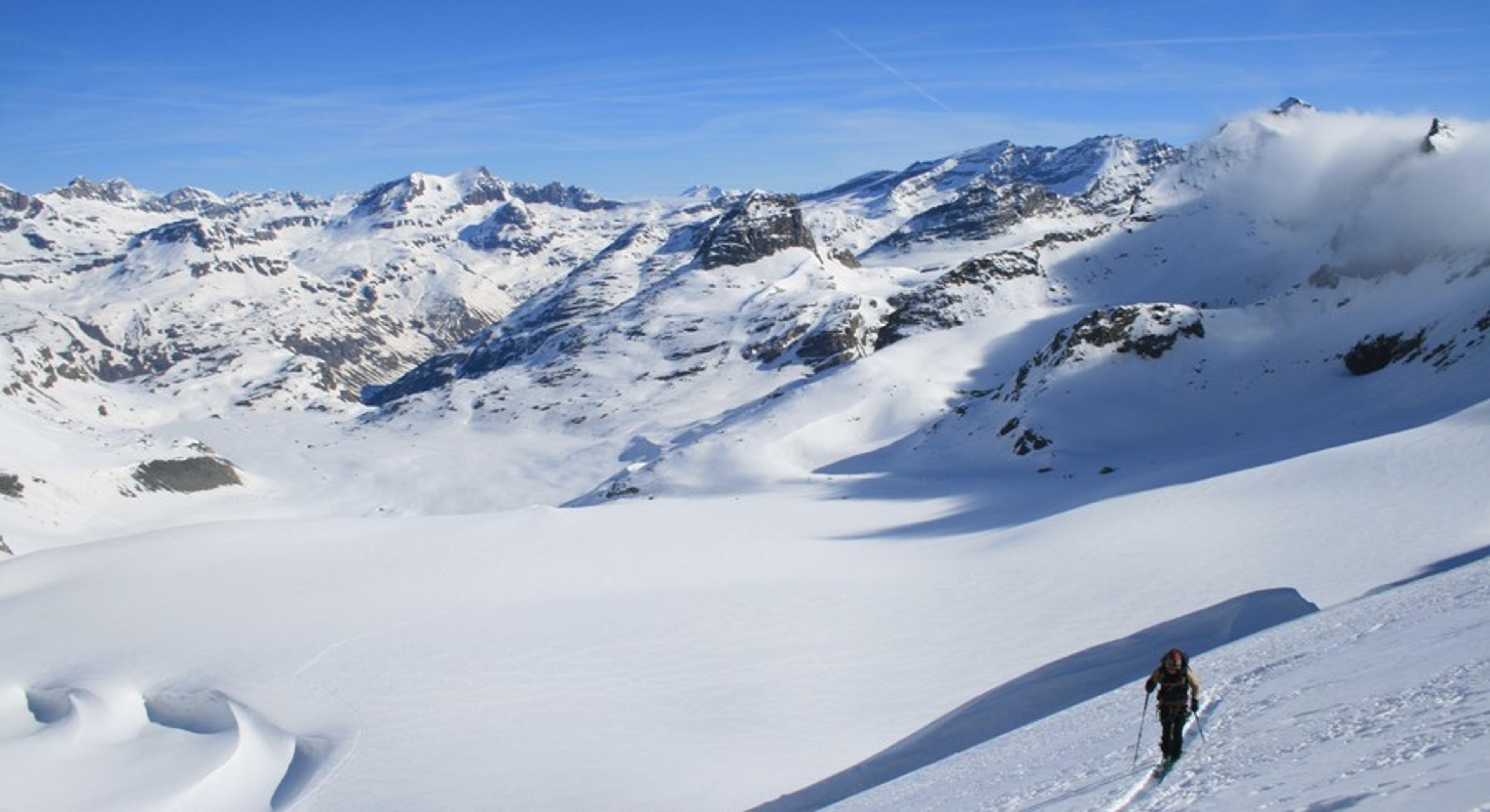 Raid ski Haute Maurienne - Ptite vue!