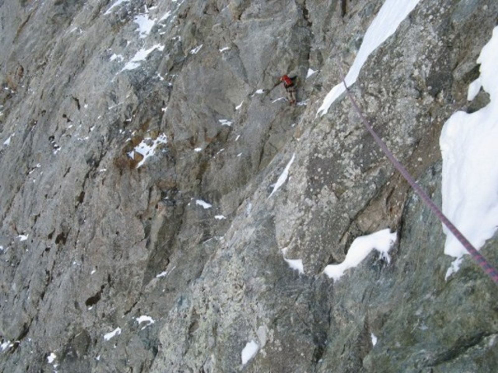 Nico dans une grande traversée mixte