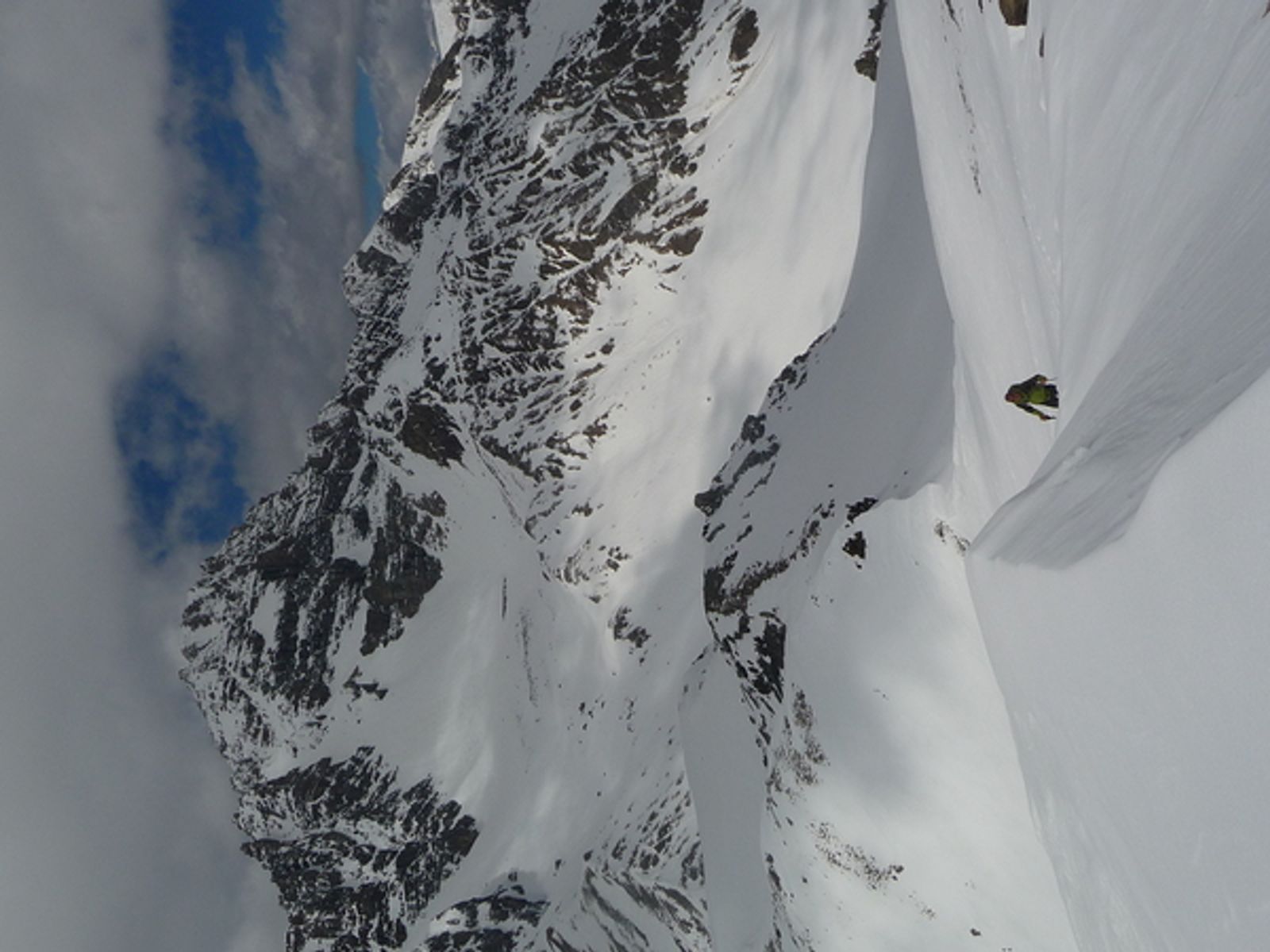 Sommet du Grand Vallon - En arrivant au sommet