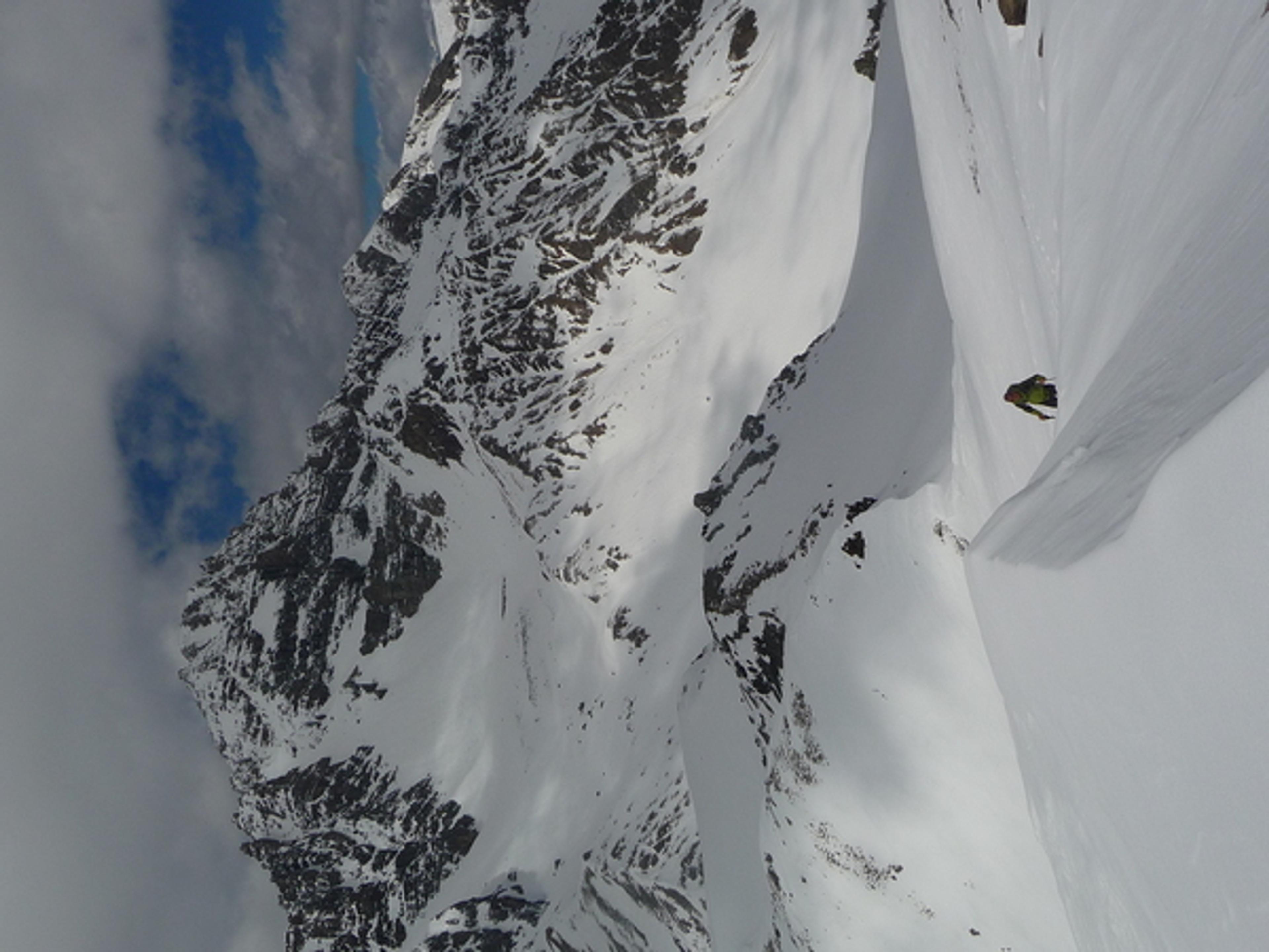 Sommet du Grand Vallon - En arrivant au sommet