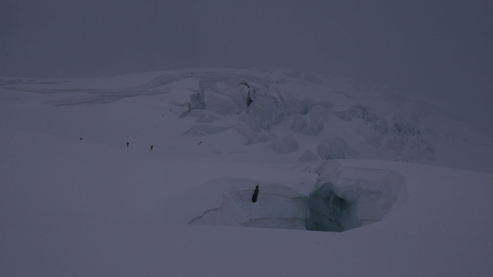 Des belles crevasses quand même!