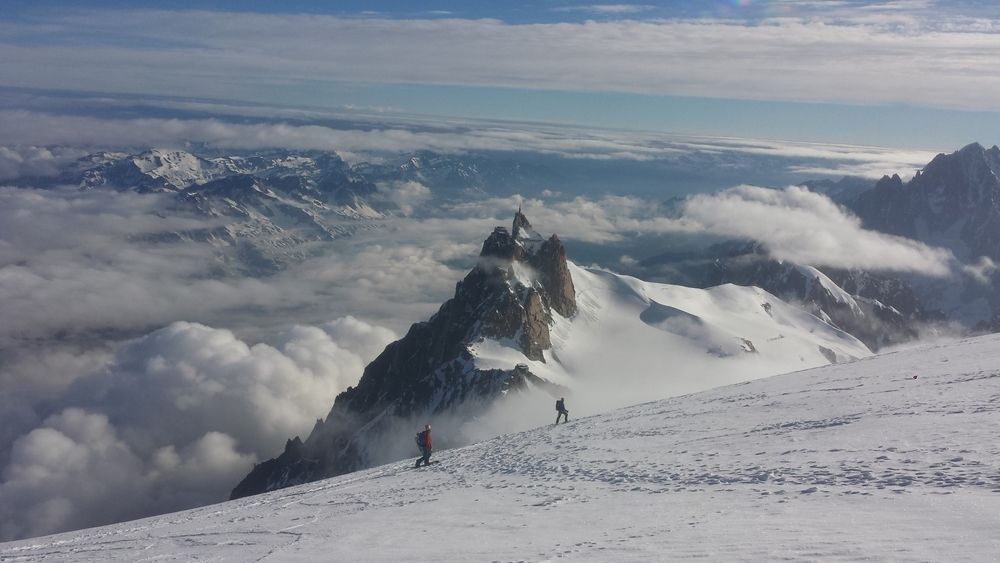 Une p'tite dernière à ski!
