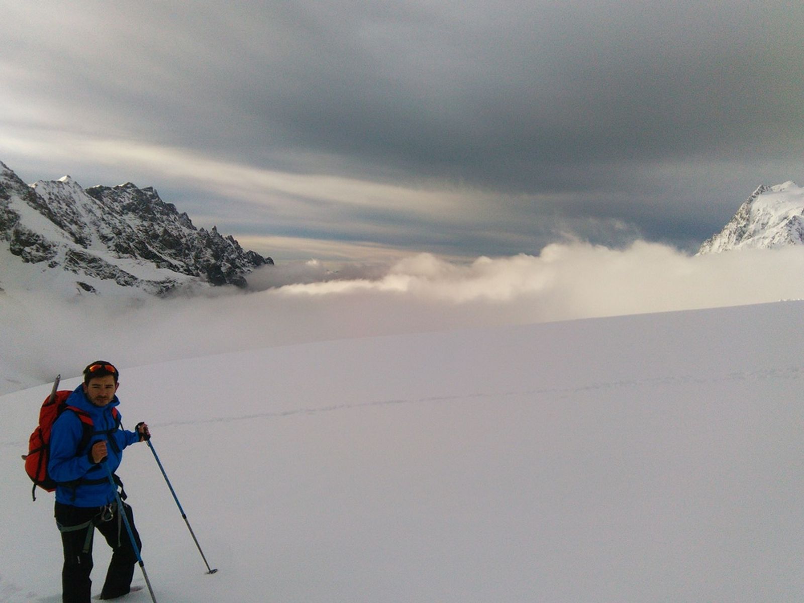 Stage initiation alpinisme - Ptite mer de nuage