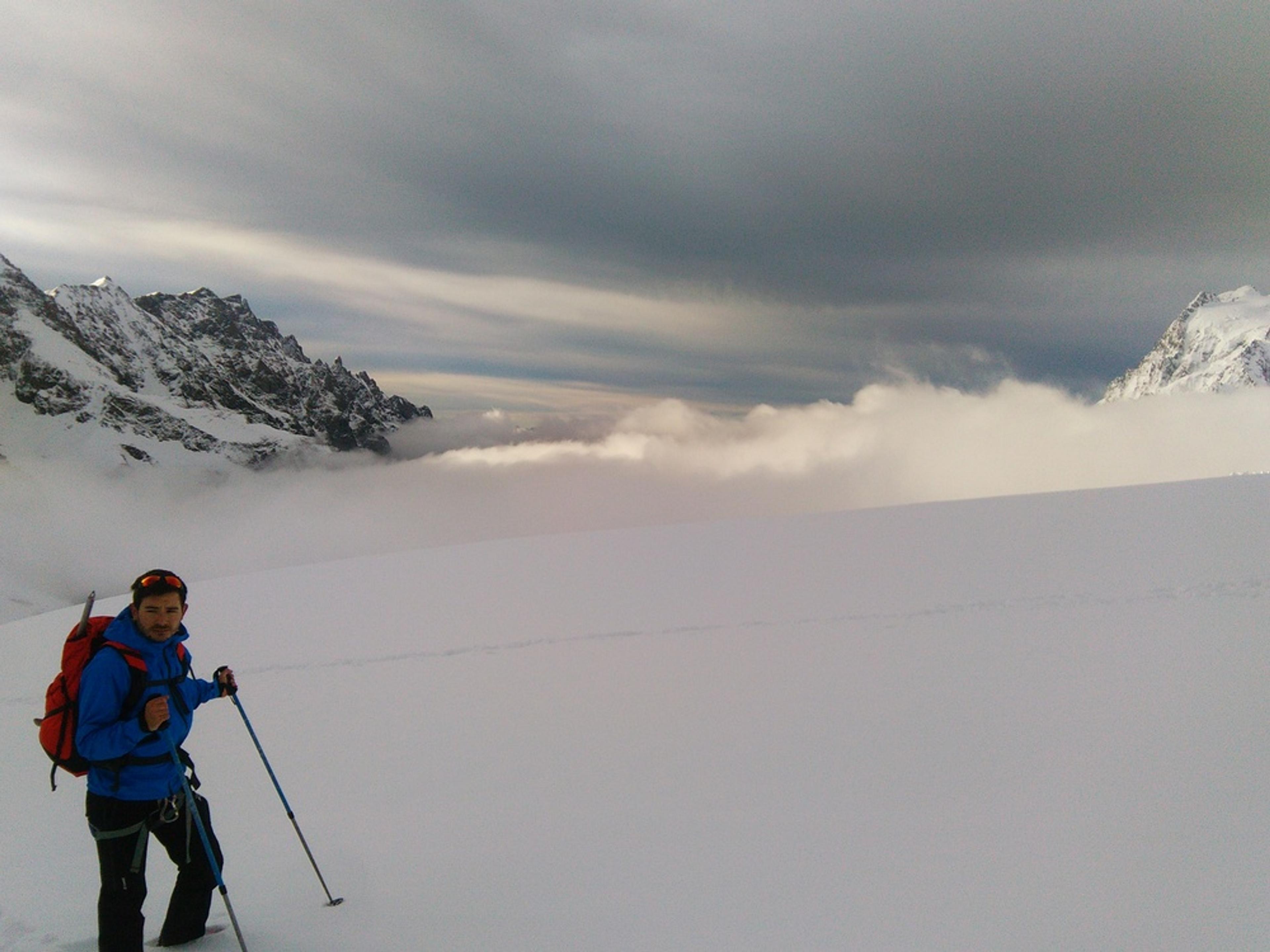 Stage initiation alpinisme - Ptite mer de nuage