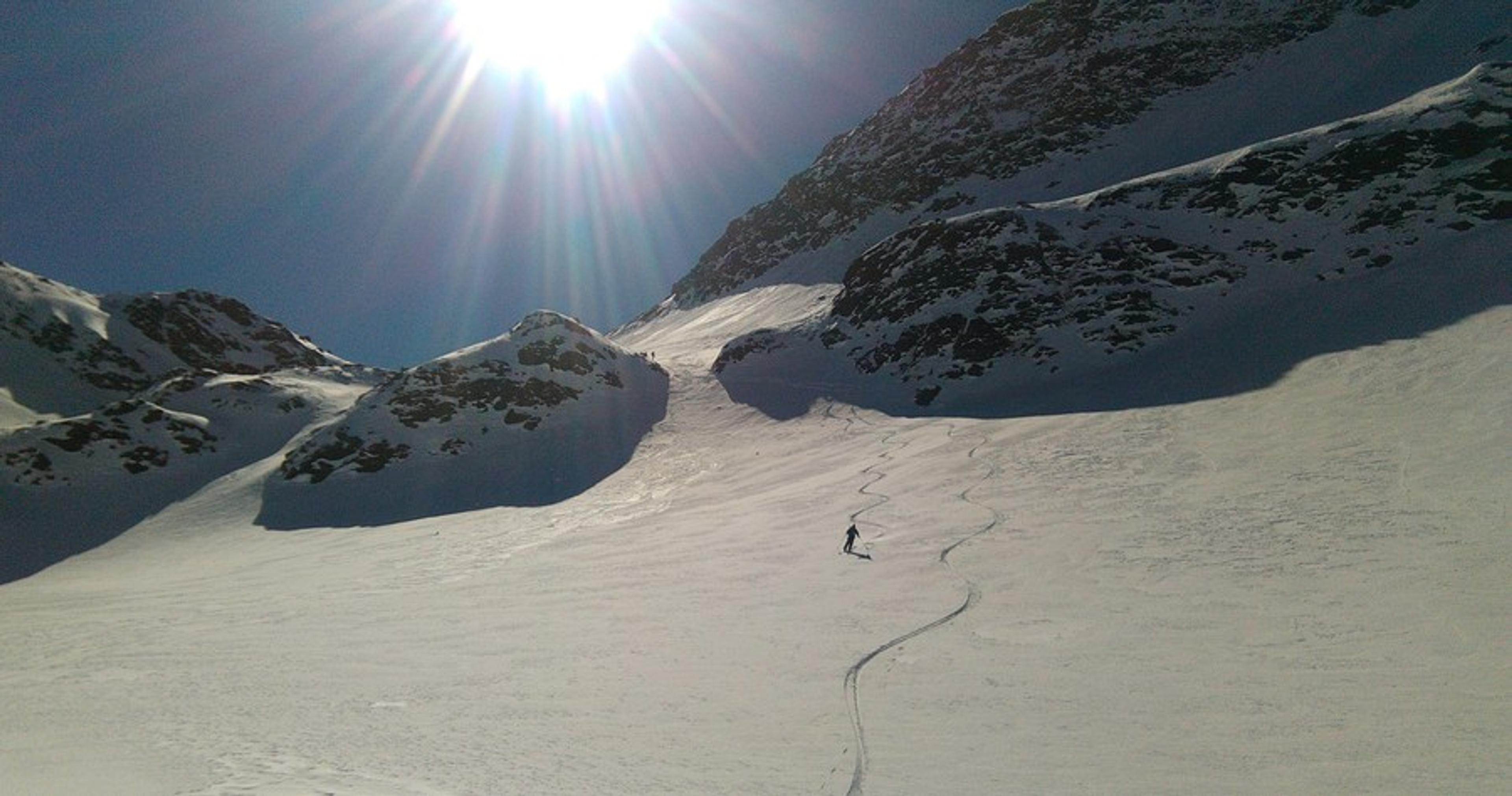 Première descente... ça commence pas tropmal!