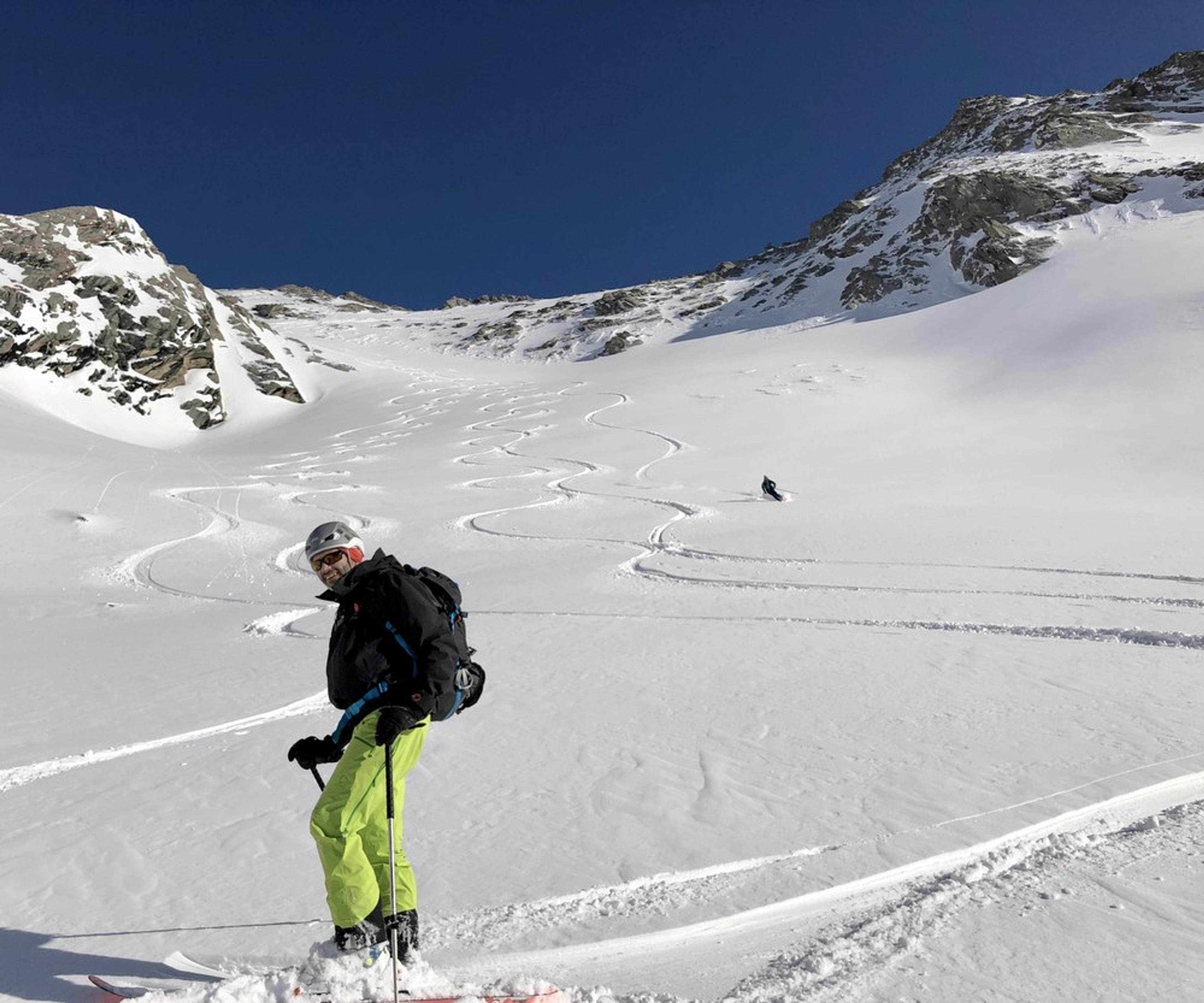 Raid vanoise – Combe du Ravin noir, première
