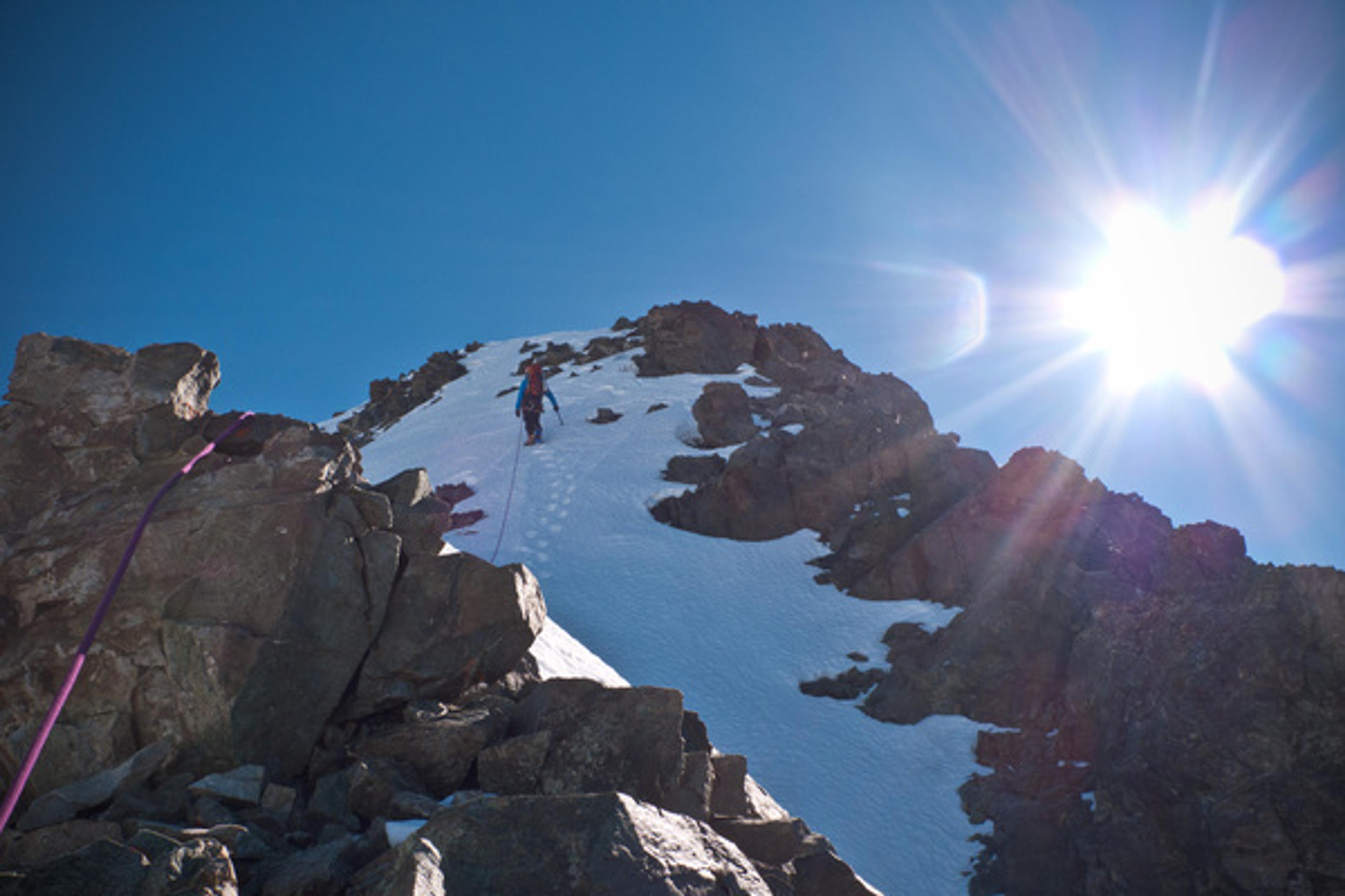 Pic sans Nom - Cambon Francou - Summit en vue