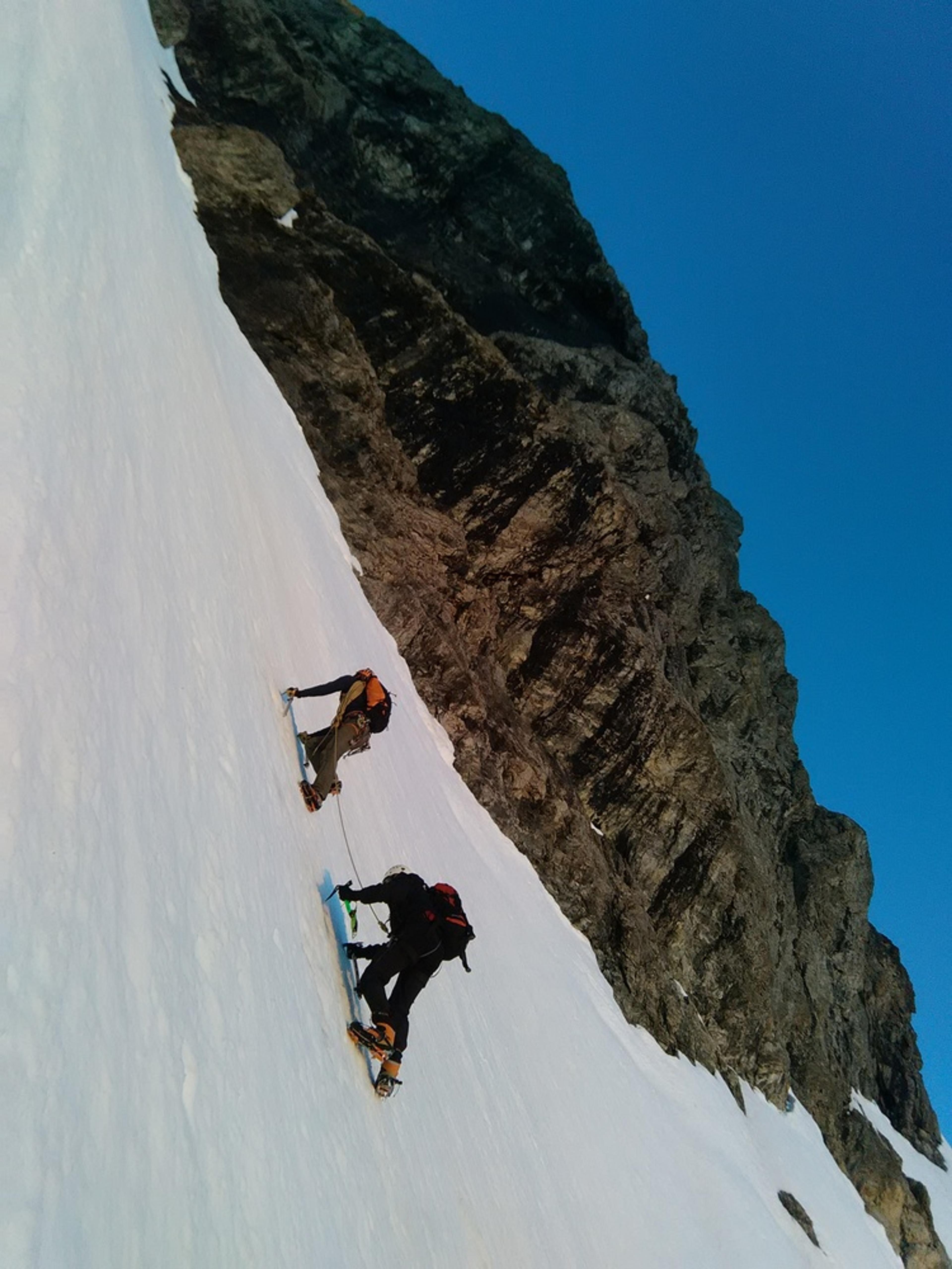 Couloir NE Jocelme - Raide!