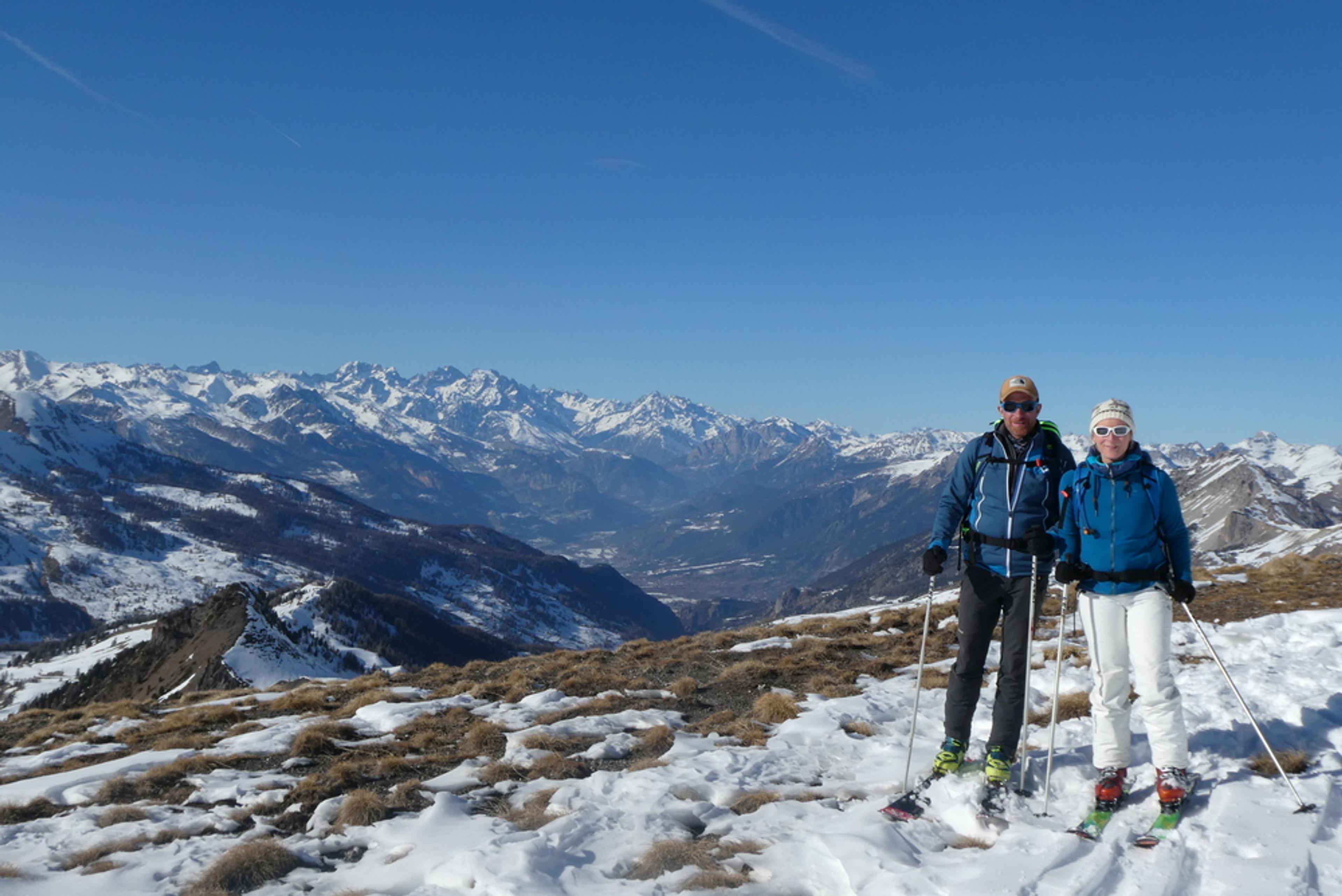 Initiation ski de randonnée - Paneyron - Notre vue du jour