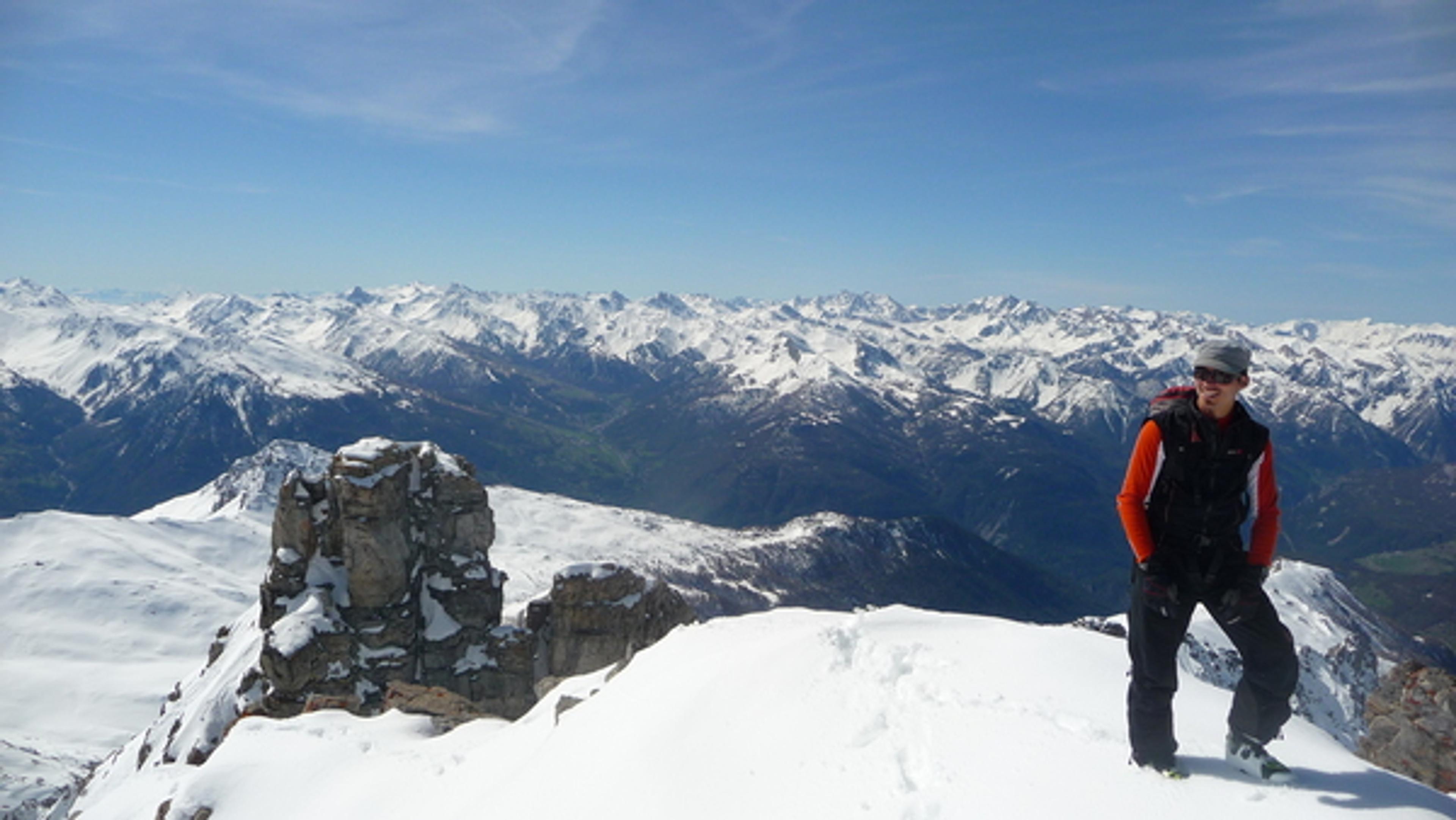 Pic de Rochebrune - Sommito, muy bien!