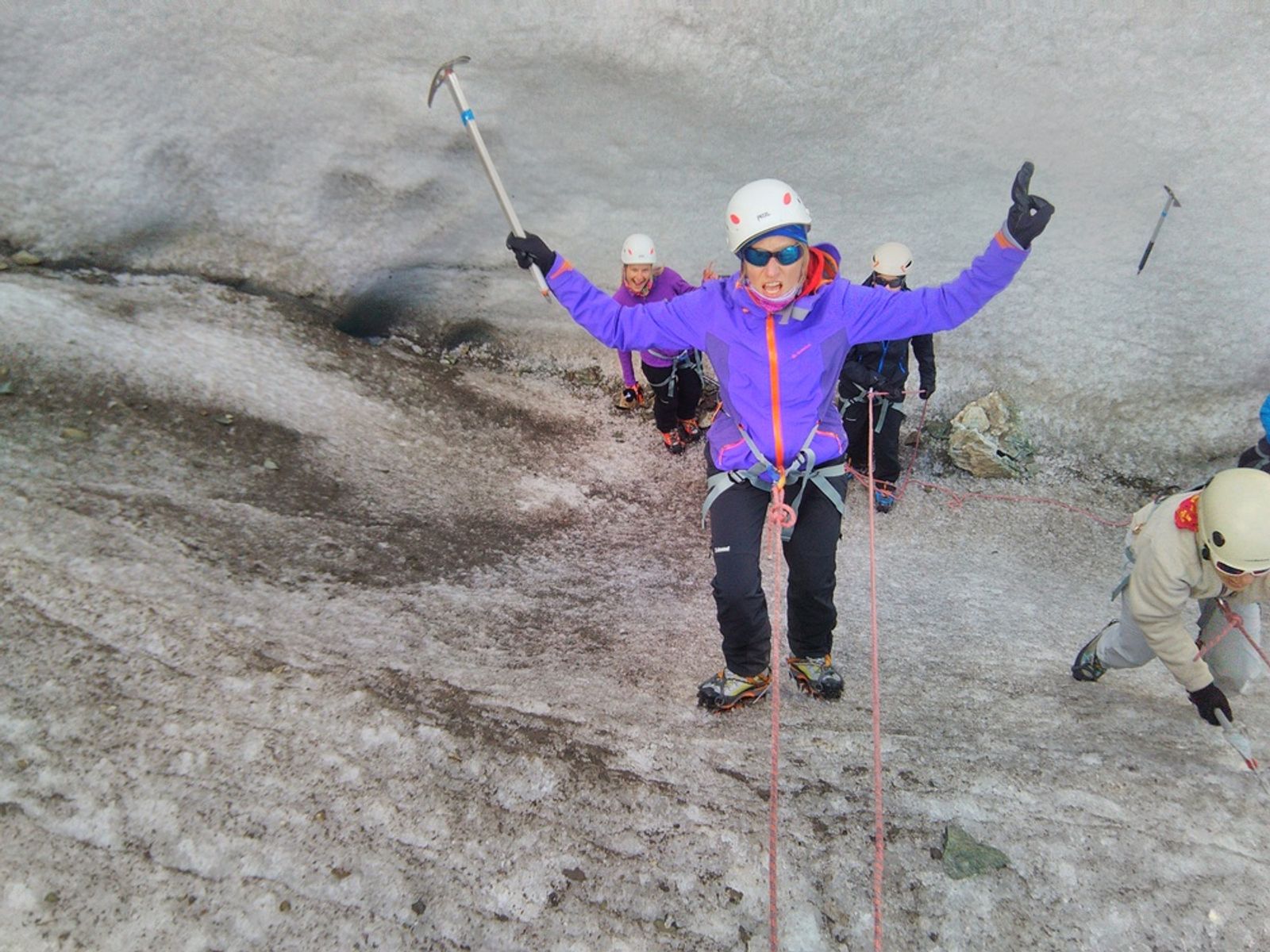 Stage initiation Alpinisme - Ecole de glace 1