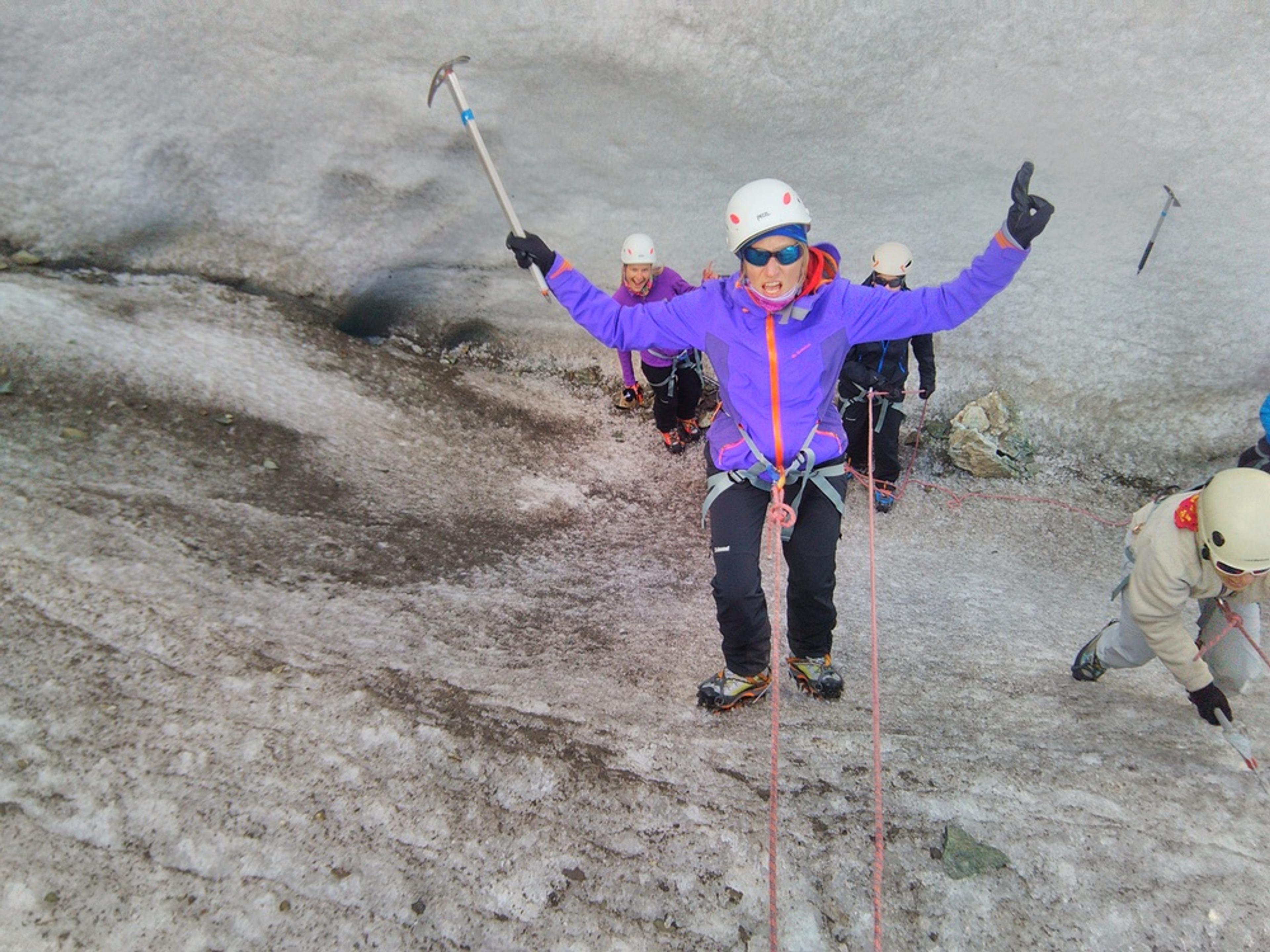 Stage initiation Alpinisme - Ecole de glace 1