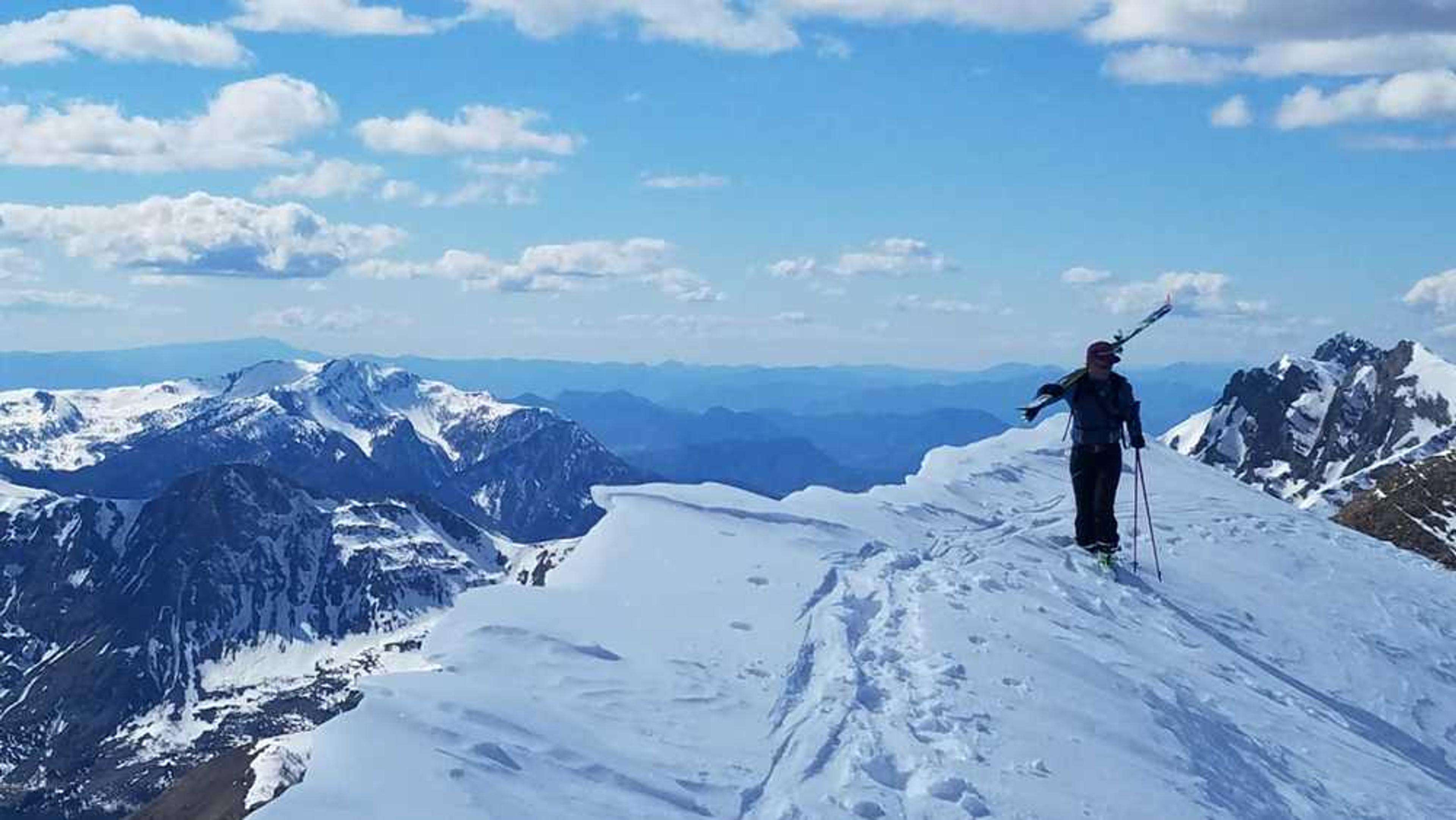 Freerando Les Orres - Tête de l'Aupet - Petite vue