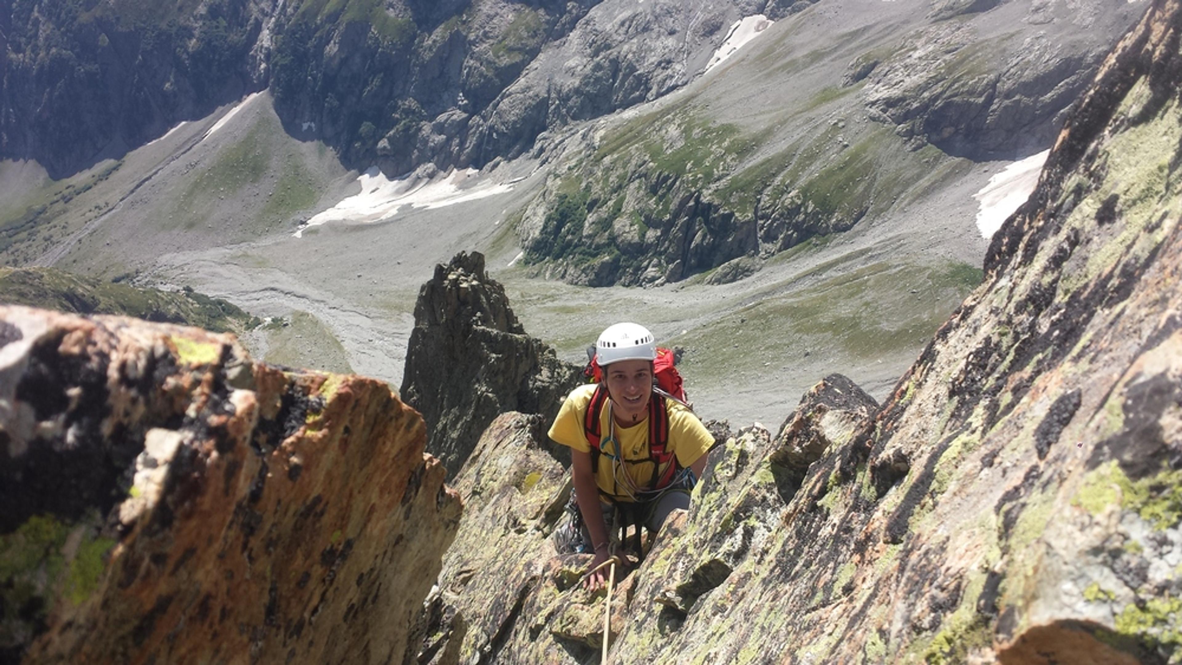 Dents de Coste Counier - Paul happy!