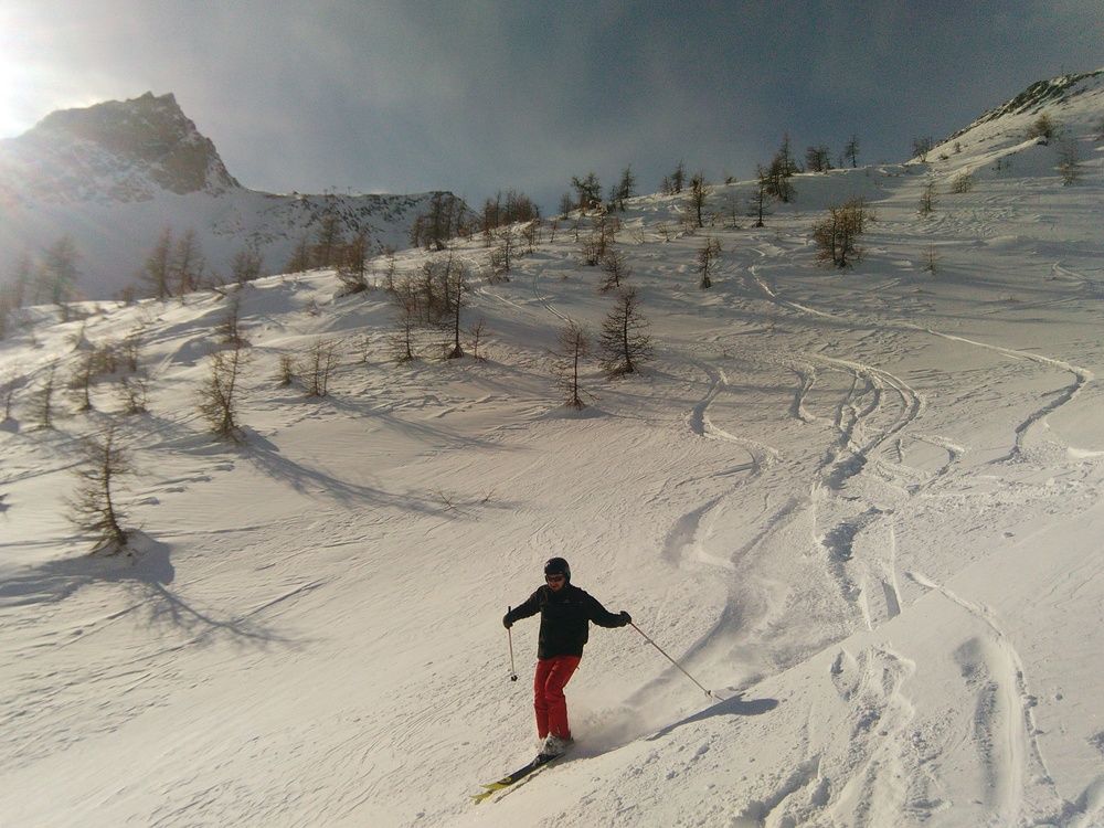 Hors piste en bande