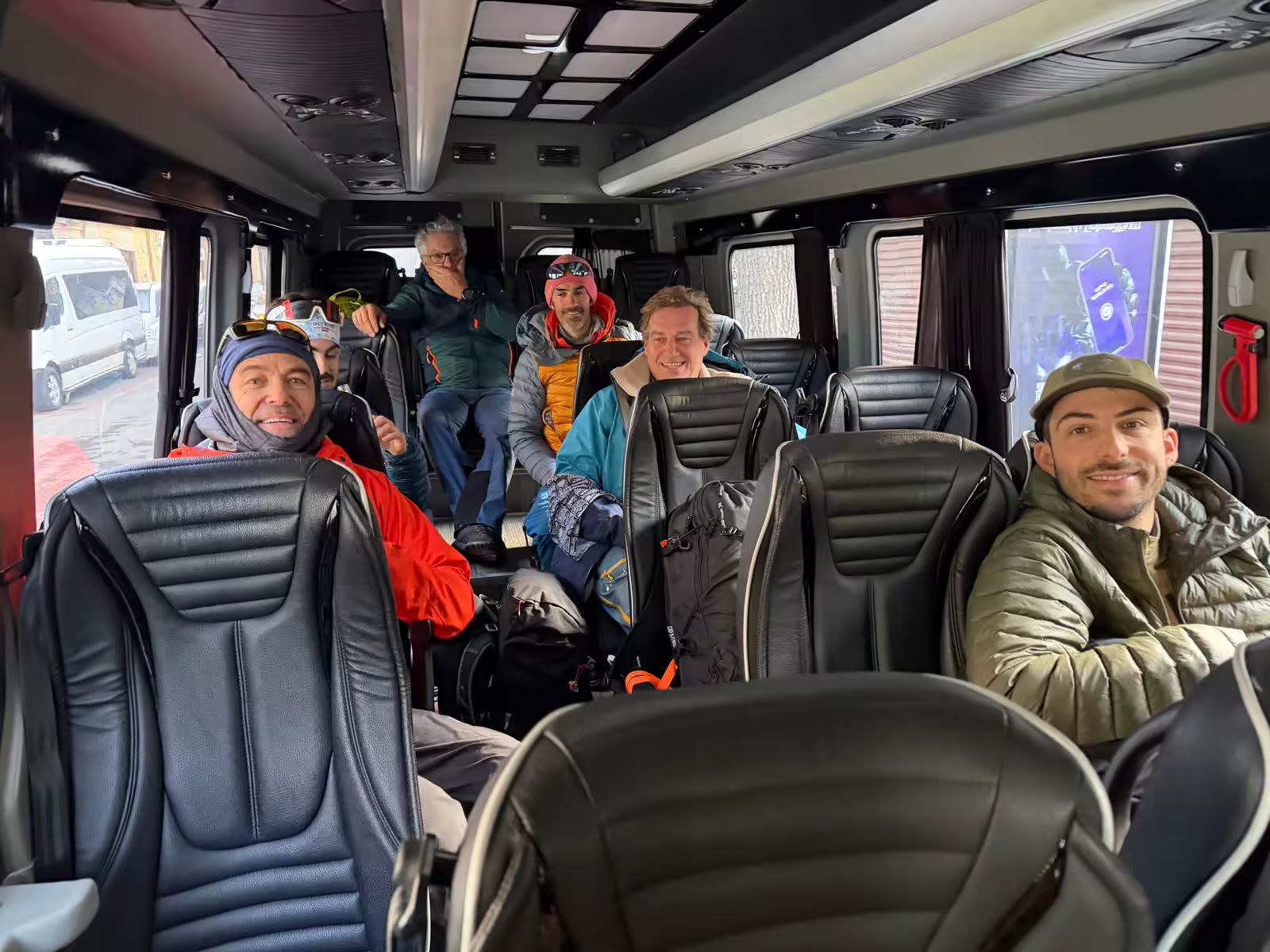 Ambiance de bus sur les routes Arméniennes