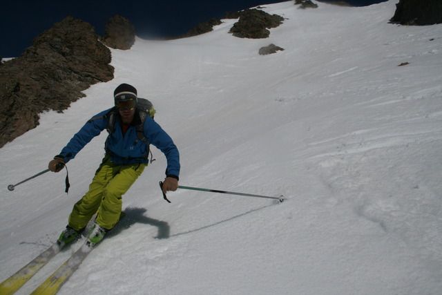 Pic E du Combeynot - Couloir sud