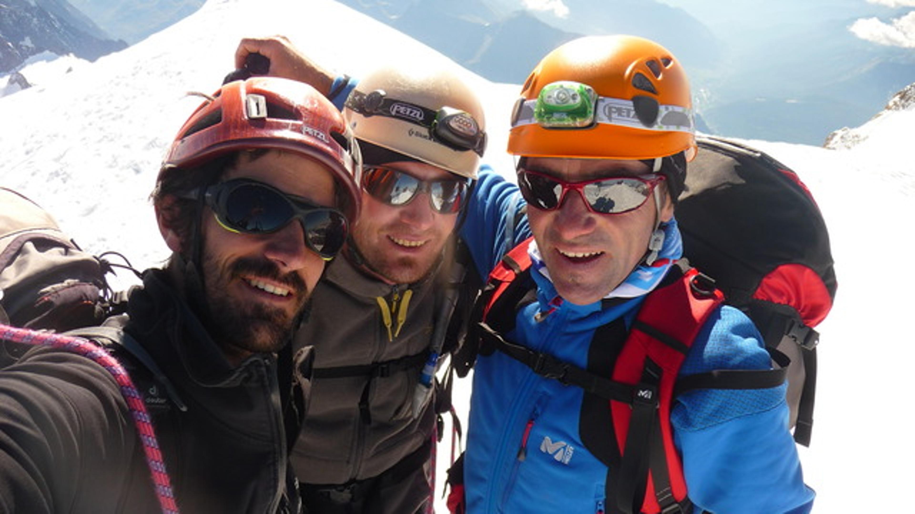 Mont Blanc par les Trois Monts - Les pieds nickelés
