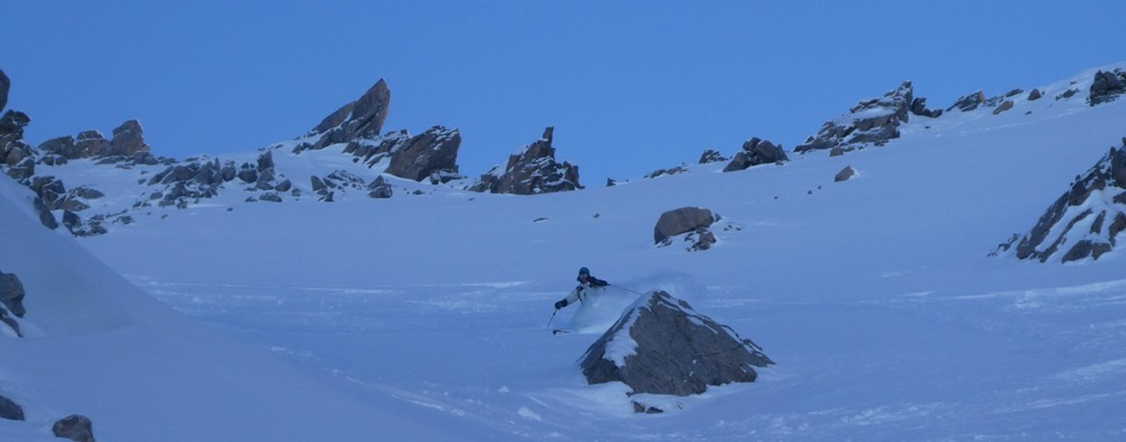 Etendard Combeynot - Couloir nord