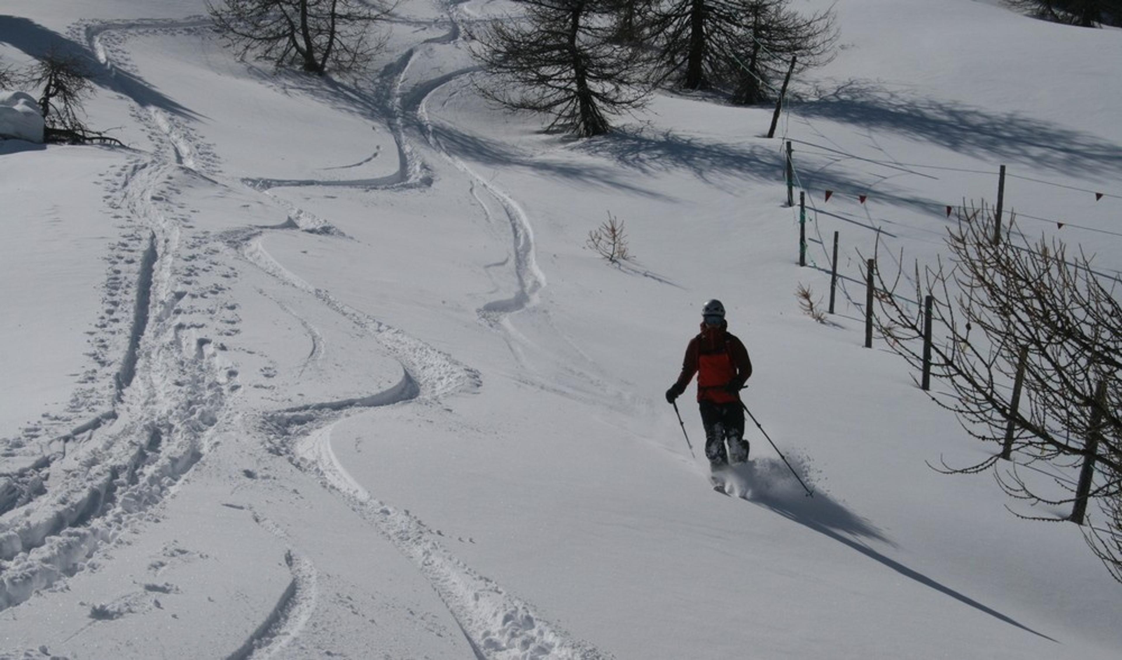 Ski de rando - Crête de la Seyte - Pas vilain