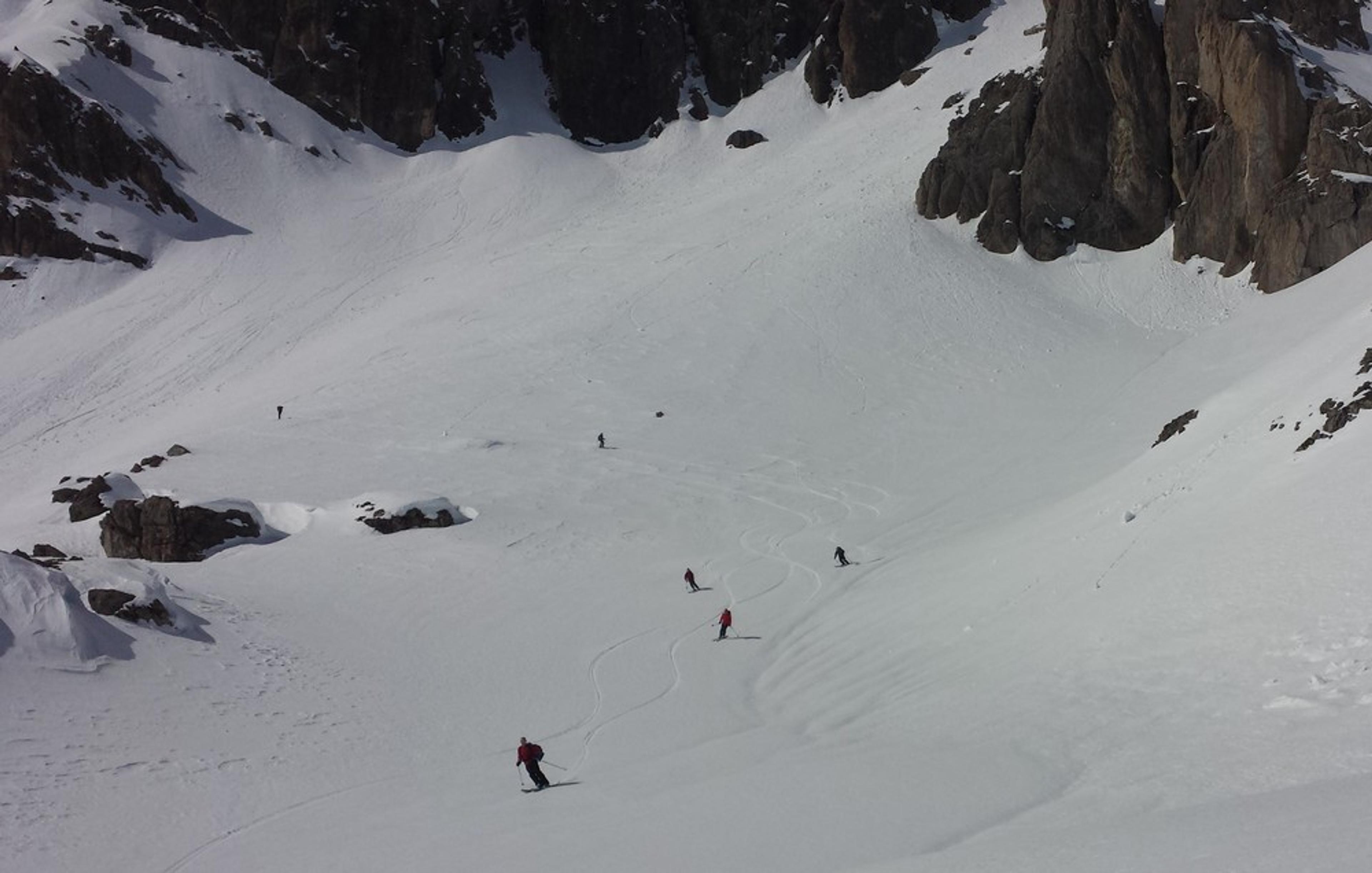 Raid Cerces - Tour du Queyrellin - Ski en bande