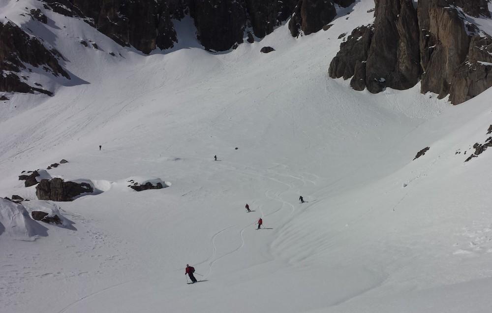 Raid Cerces - Tour du Queyrellin - Ski en bande