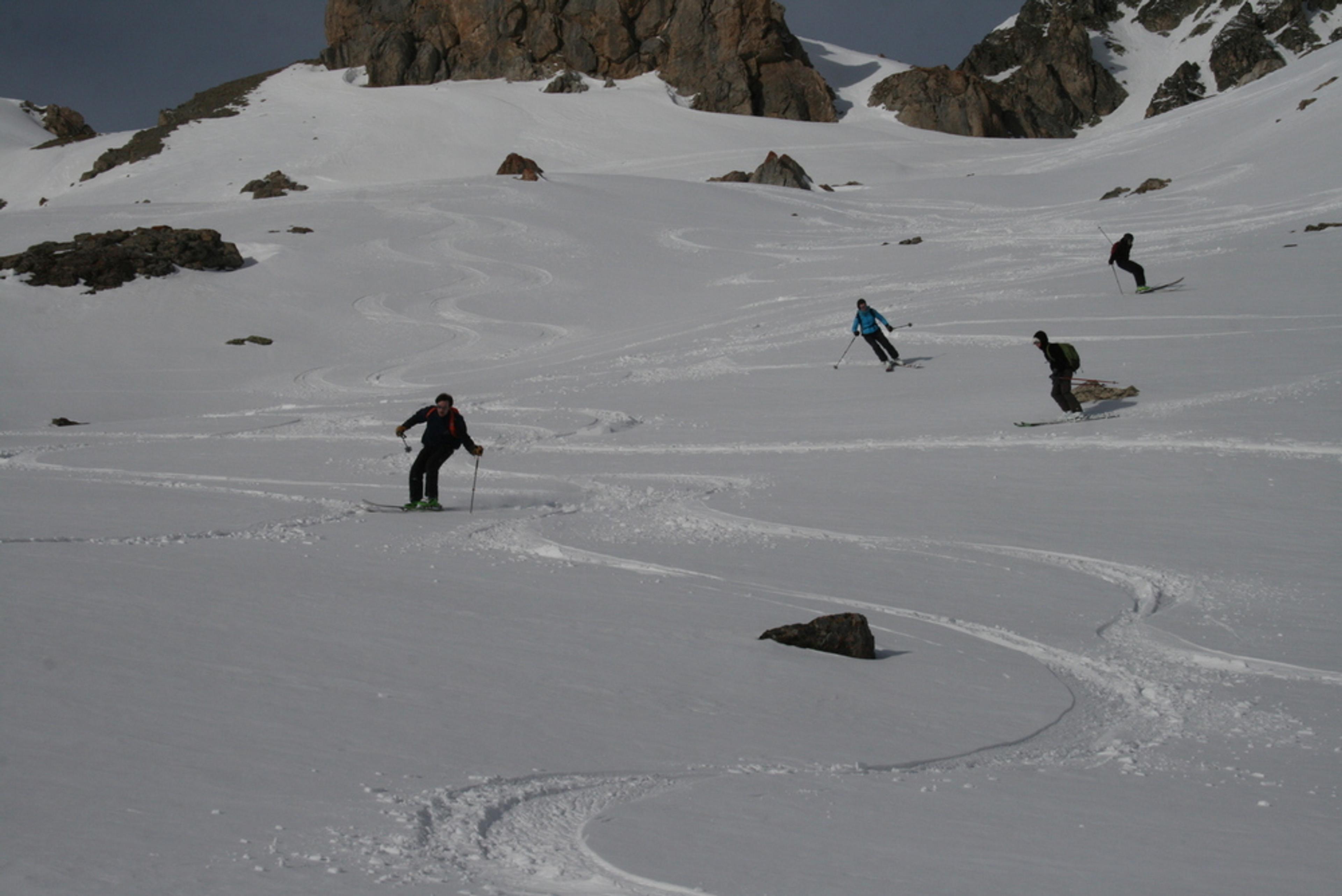 Ski en bande