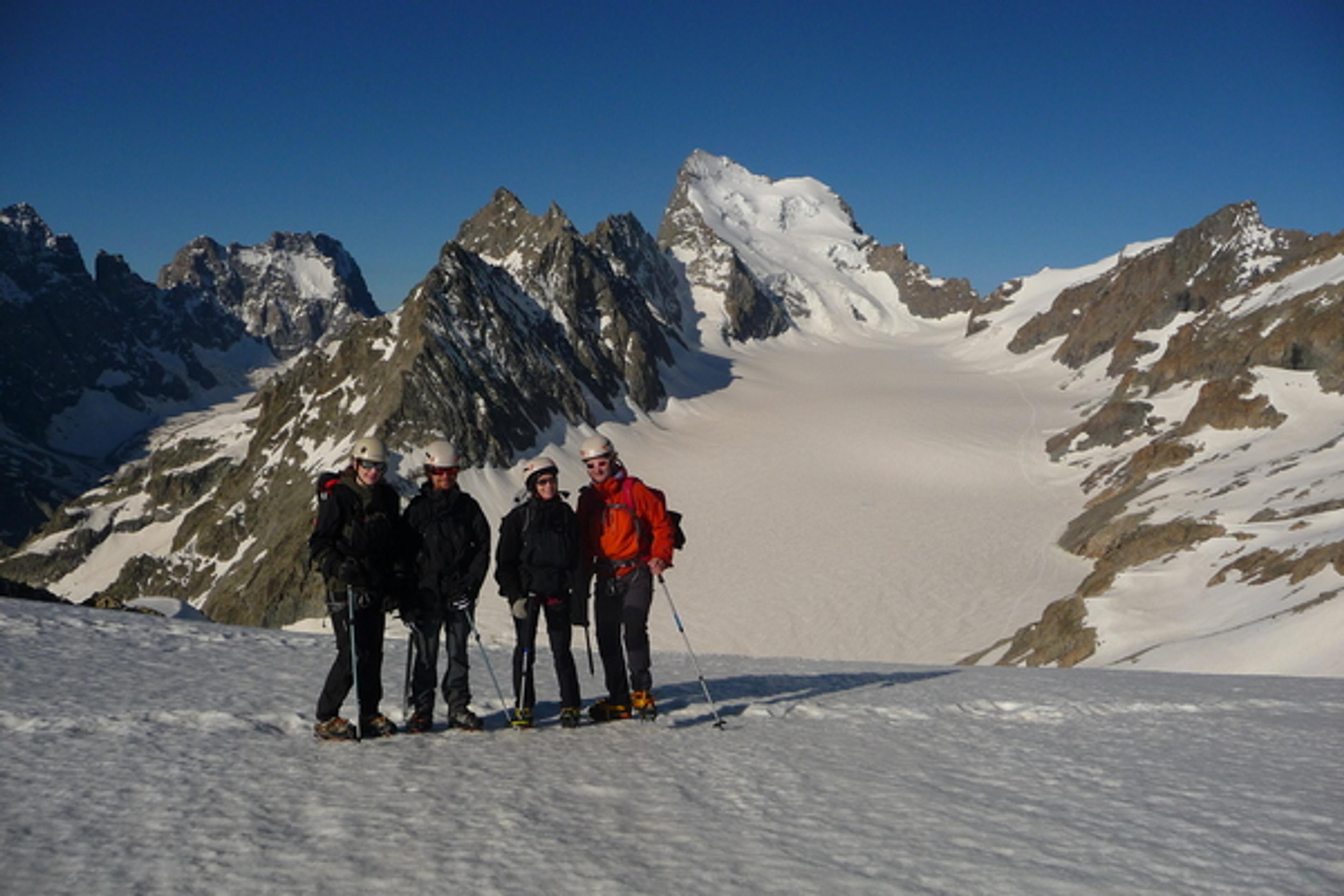 Pic d'Arsine - Pause devant l'objectif du lendemain