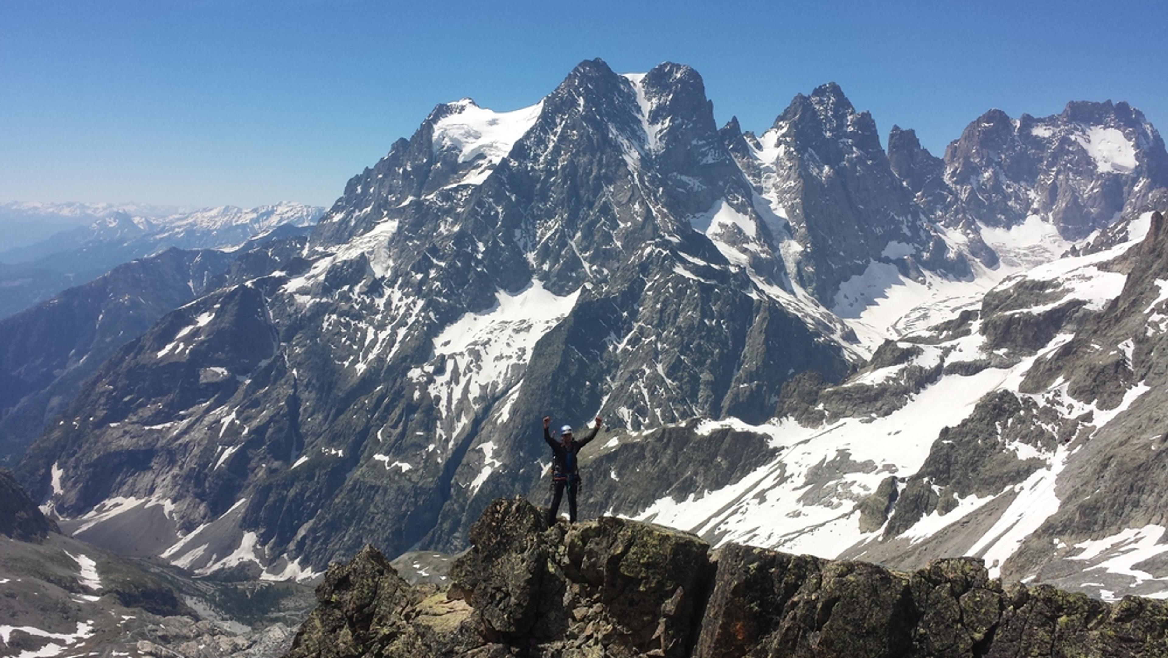 Stage autonomie - Ju sur l'arête sud du Pic d'arsine
