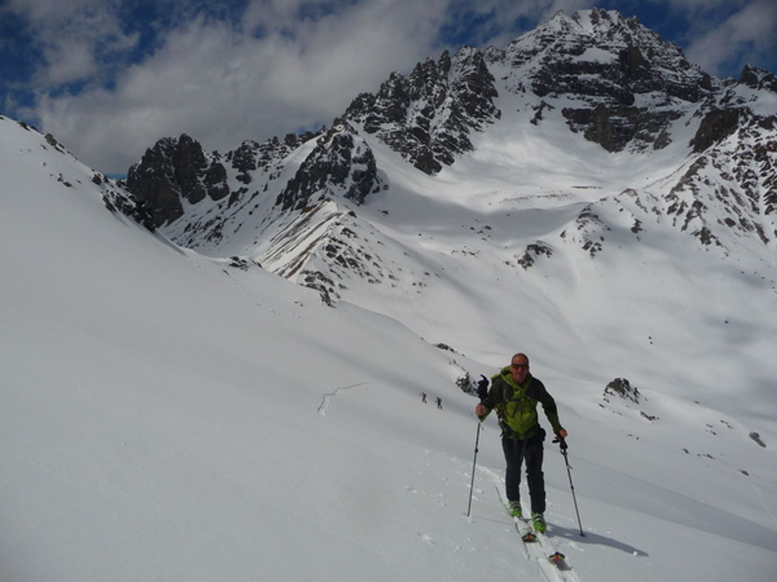 Sommet du Grand Vallon - Sur fond de Rochebrune