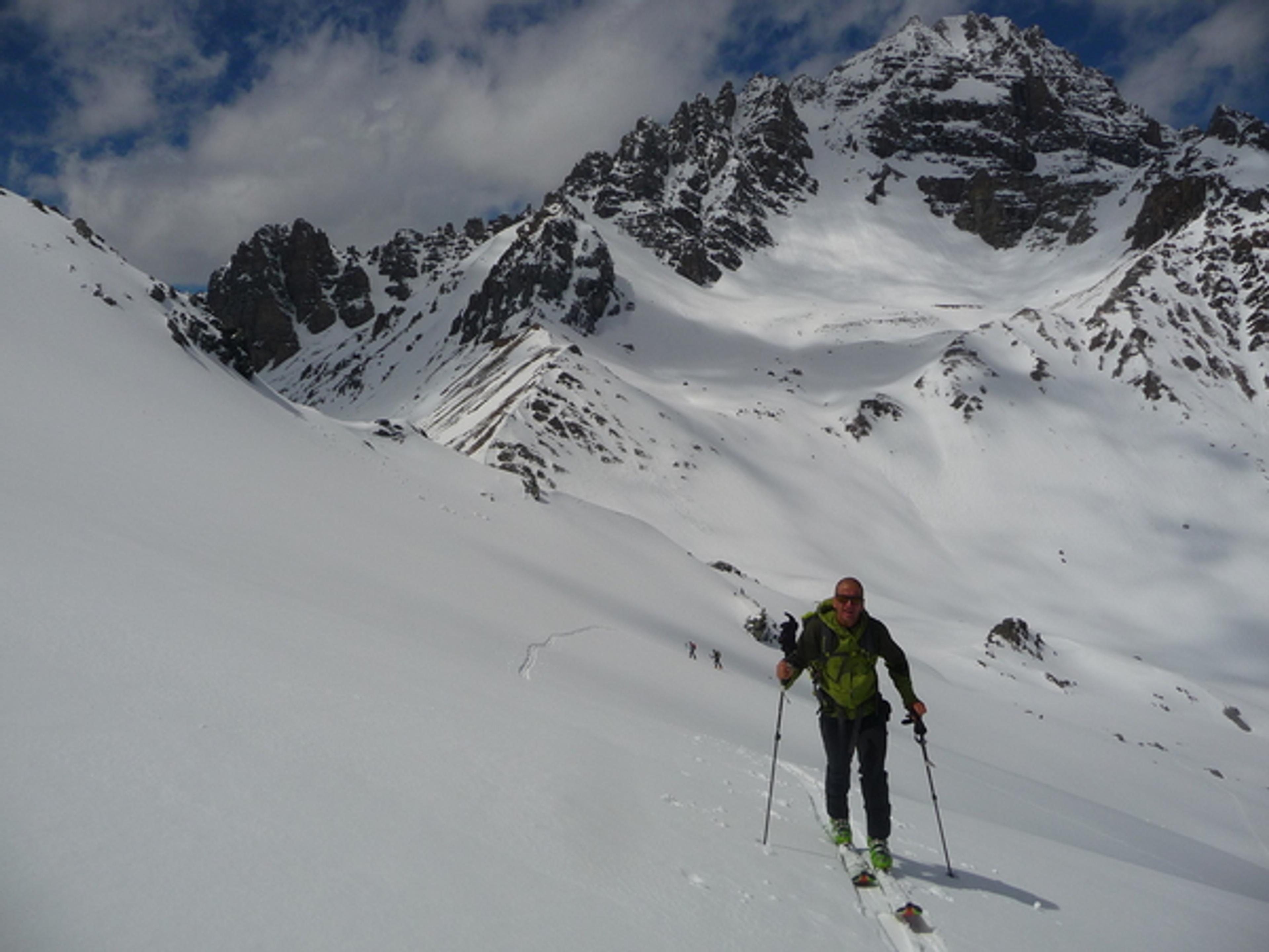 Sommet du Grand Vallon - Sur fond de Rochebrune