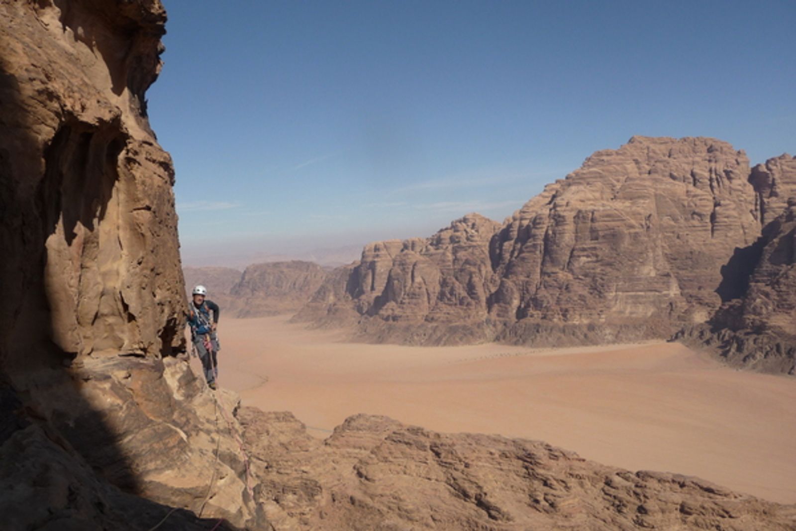 Wadi Rum - Inshallah factor - Dans les trav' faciles du haut