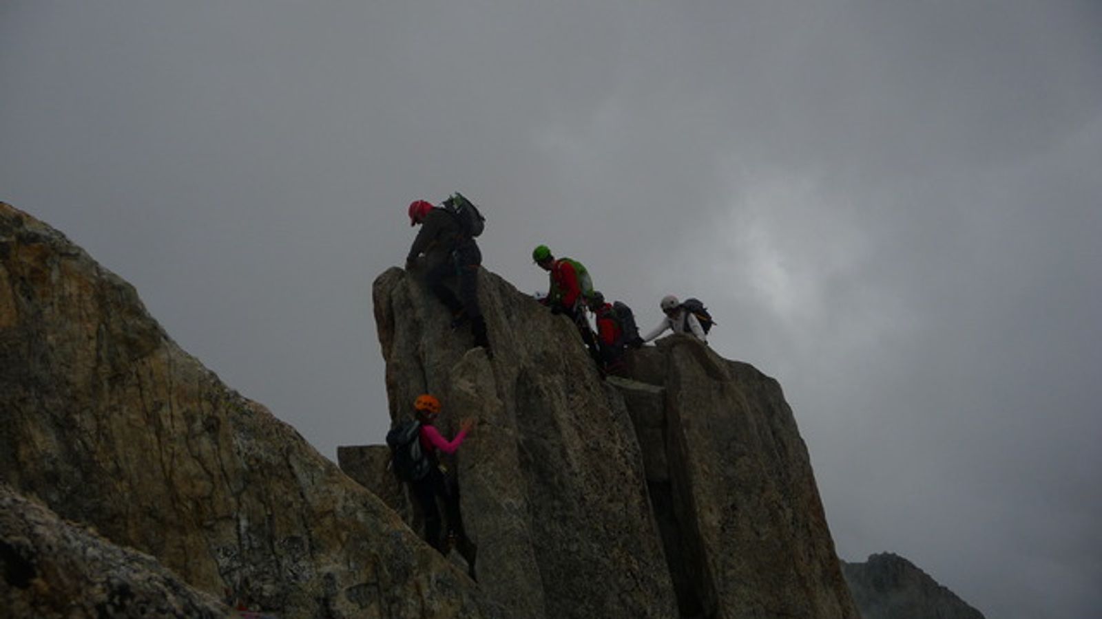 Petite Aiguille Verte - Mais qui sont tous ces gens?