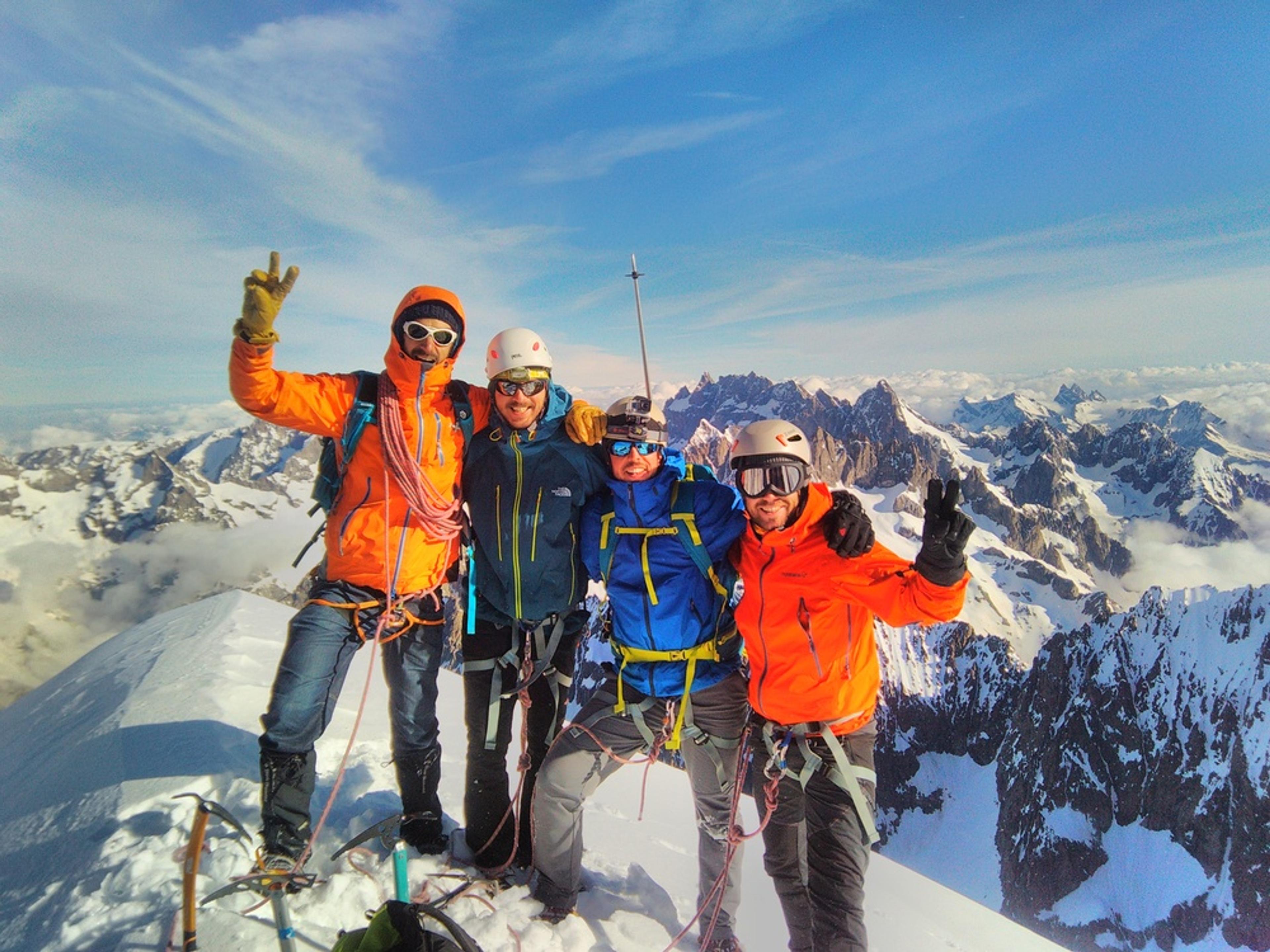 Stage Dôme des Ecrins - Summit