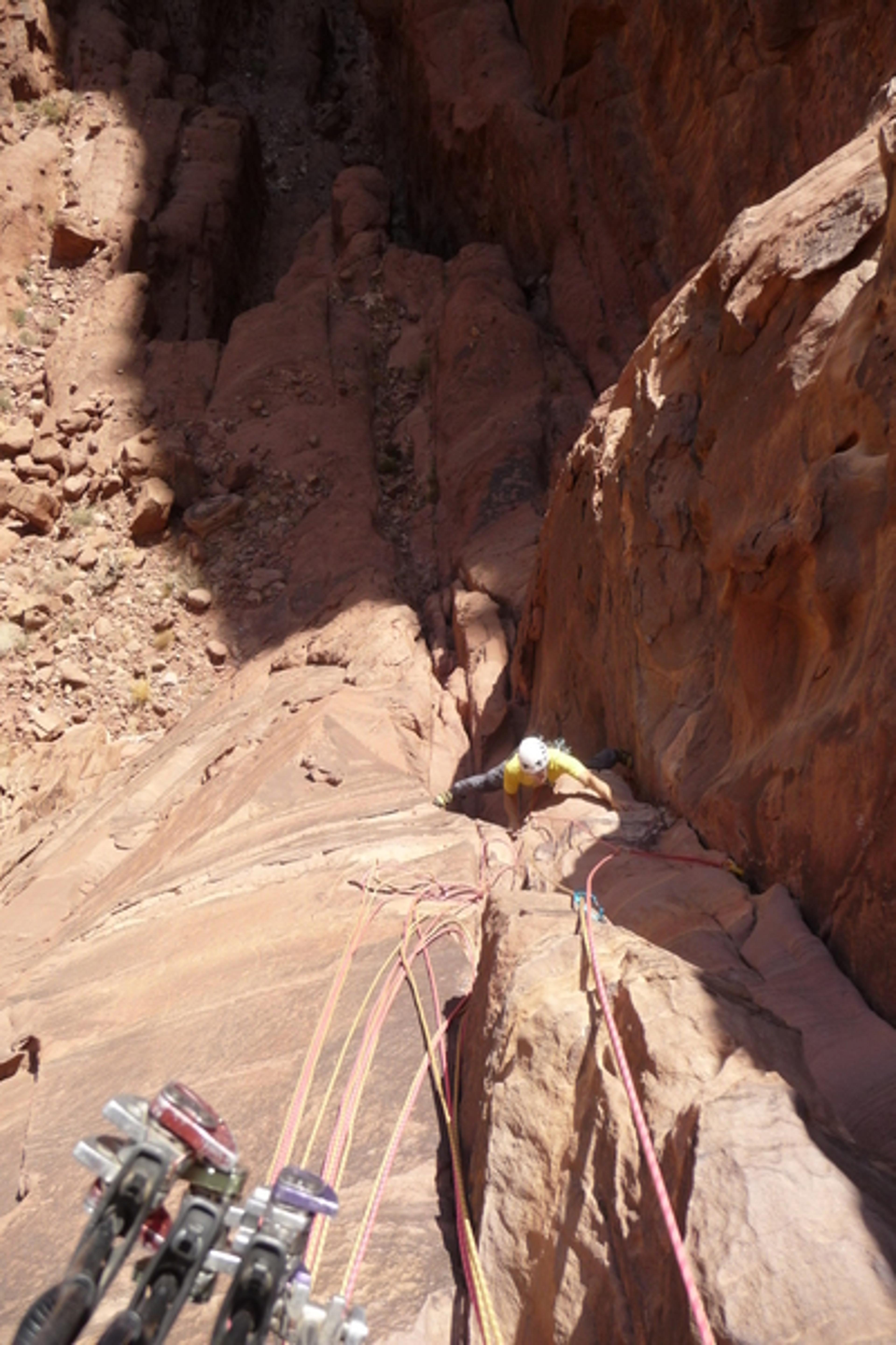 Wadi Rum - Lionheart - Première longueur