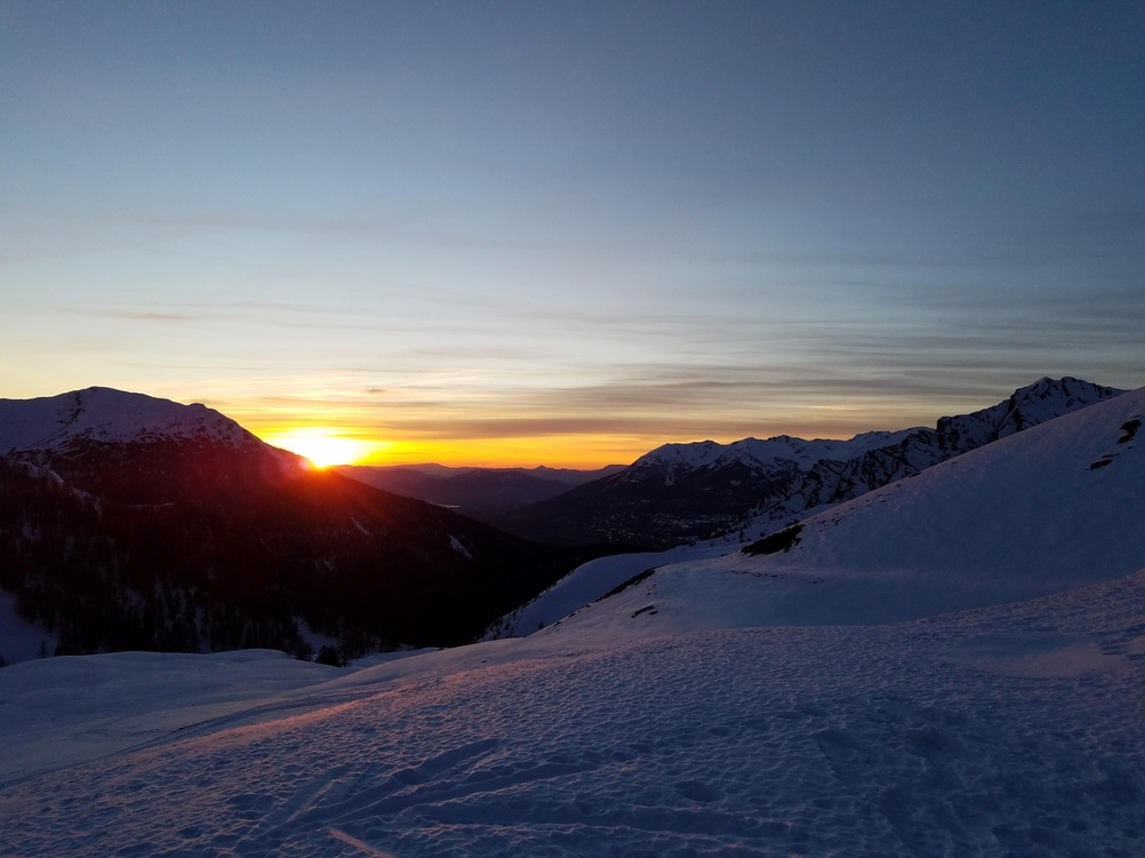 Freerando Risoul – Coucher de soleil