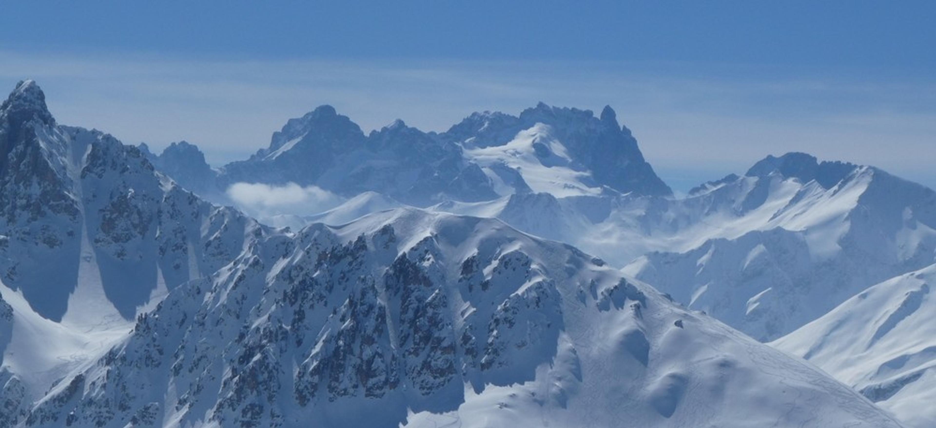 Ski hors piste rando - Valloire - Valmeinier - La meije