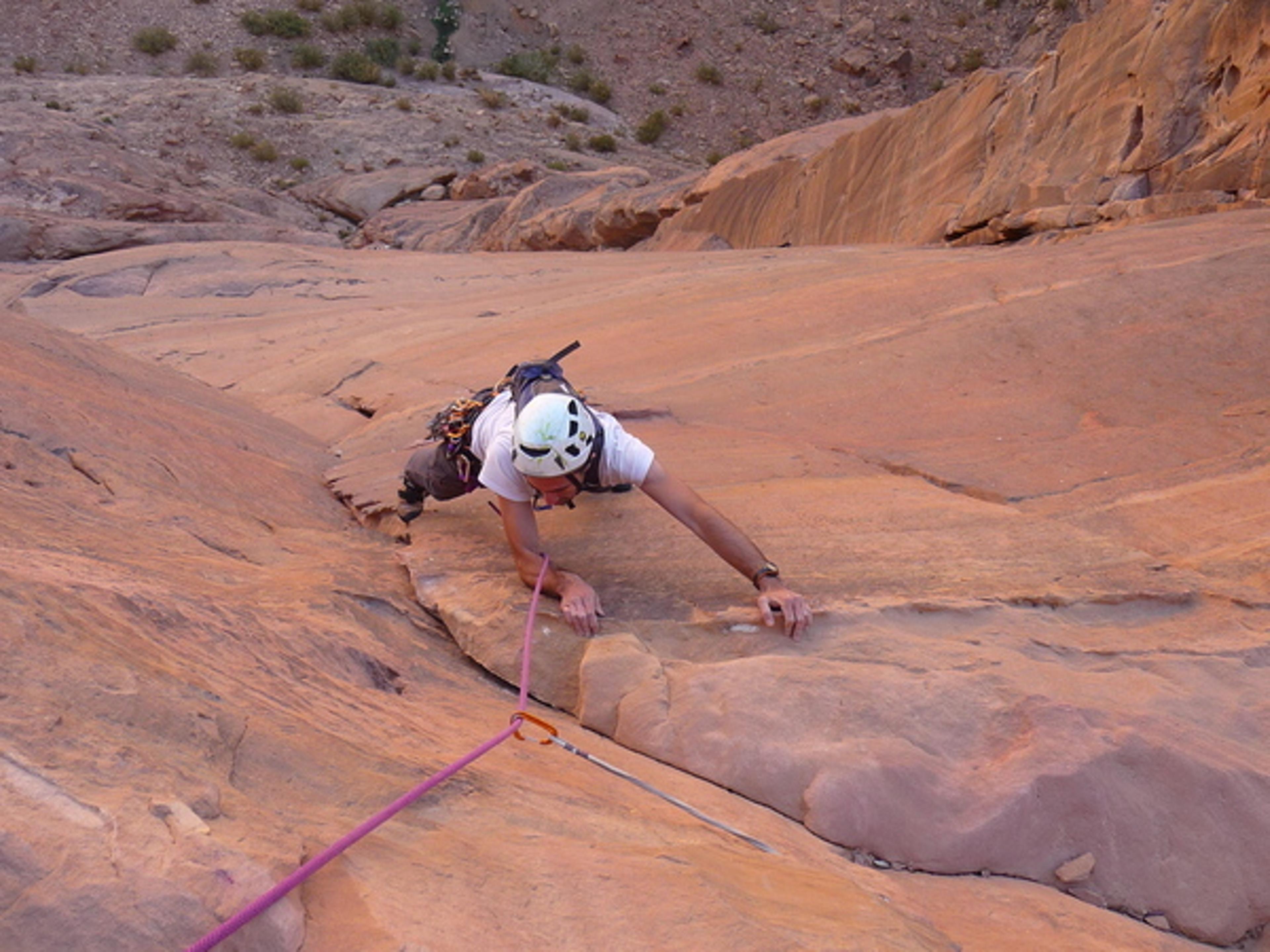 Wadi Rum - Inferno - Le bonheur du grimpeur