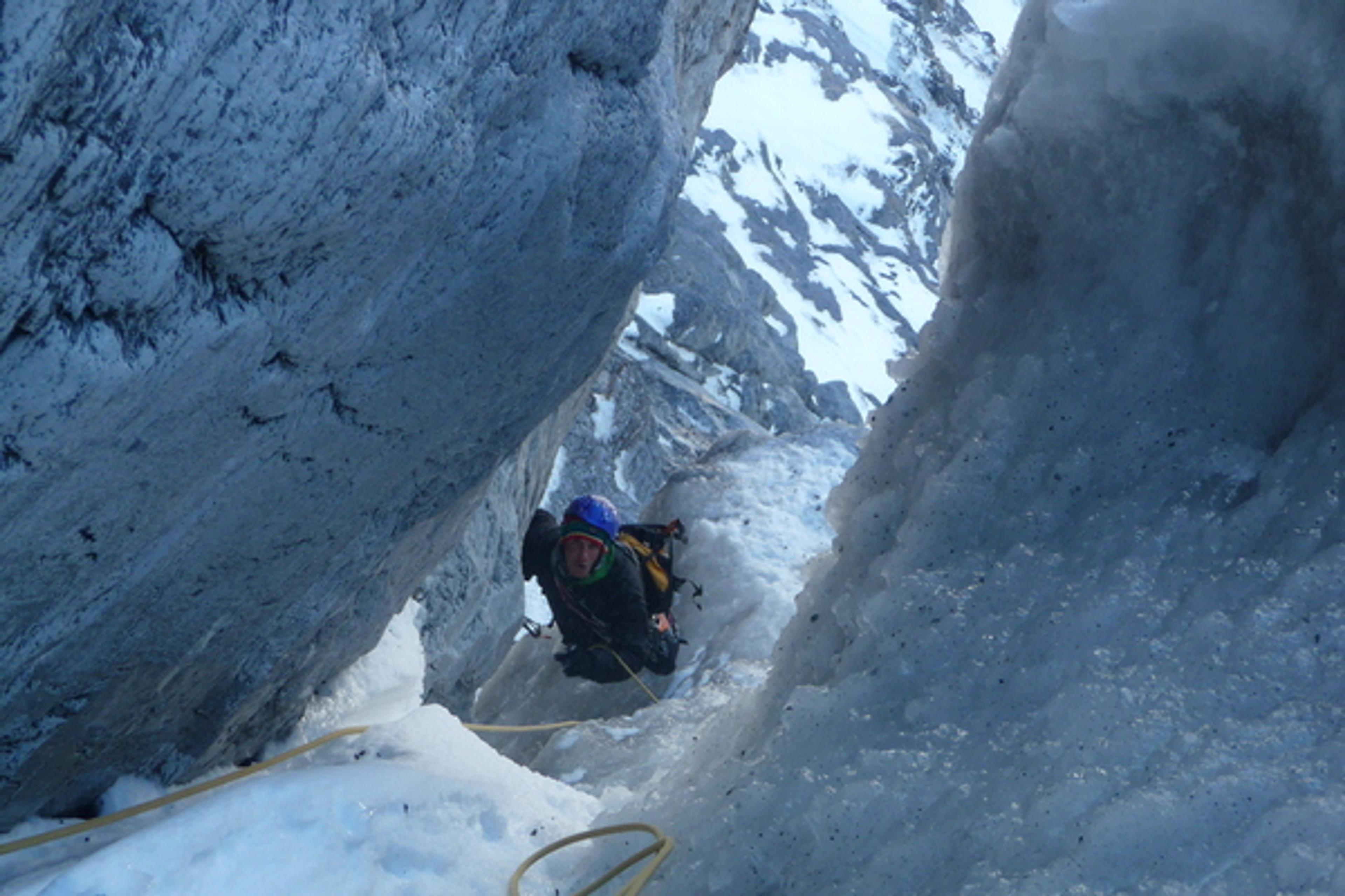 Eiger - Dernière longueur de la rampe