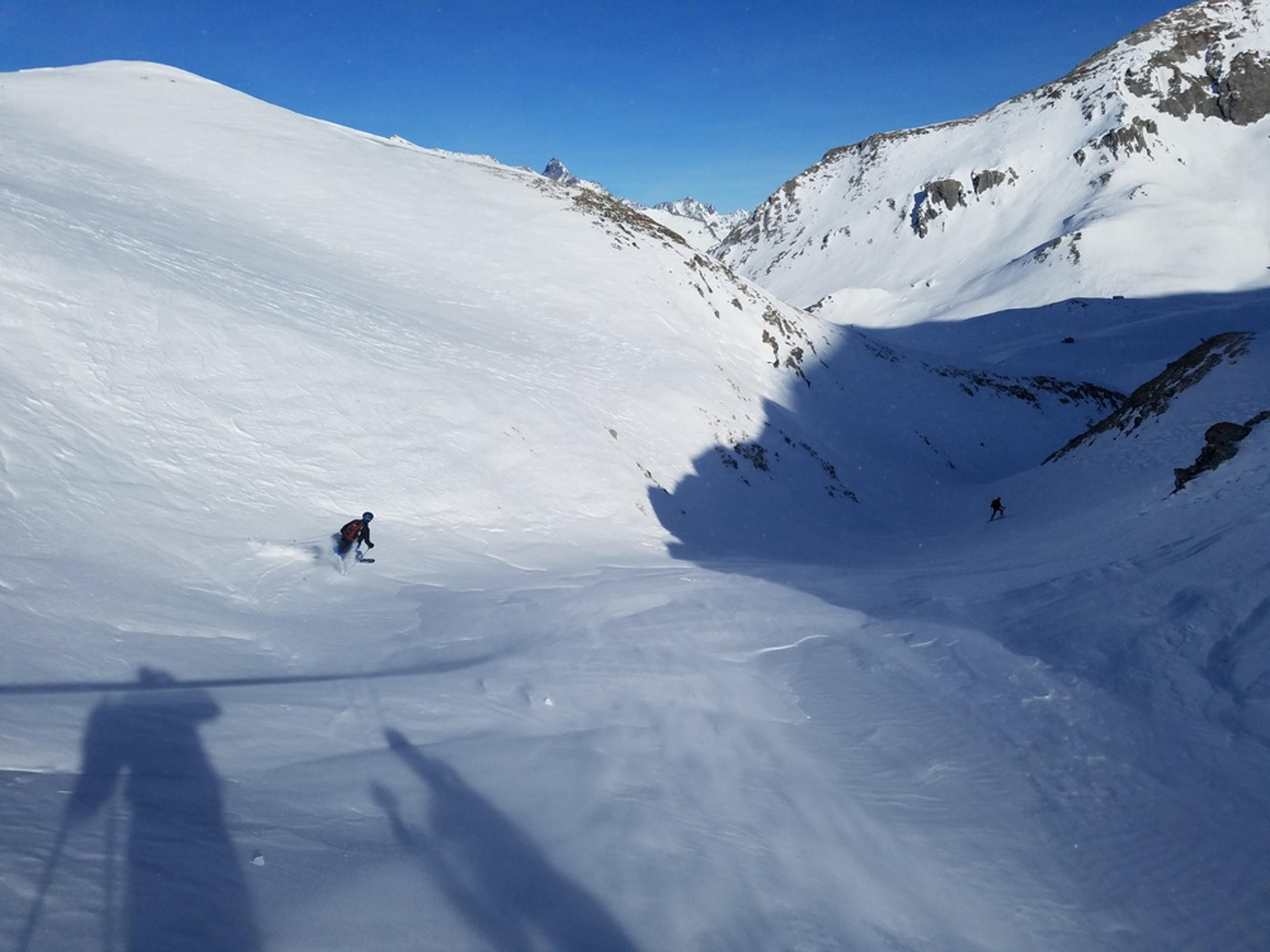 Raid Ski – Col Bellino – L’entrée du Barricate