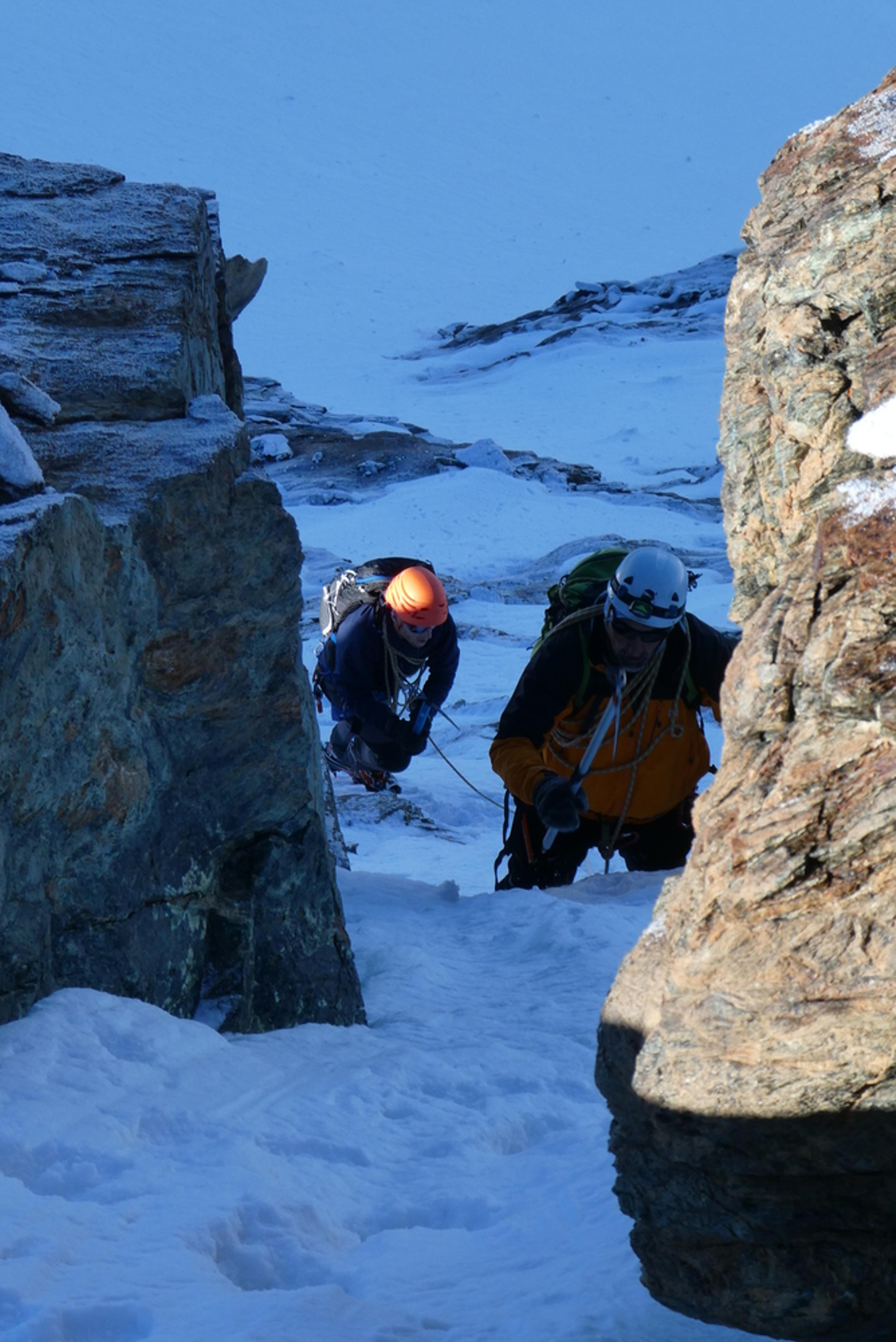 Traversée du Breithorn - Antoine et Stan