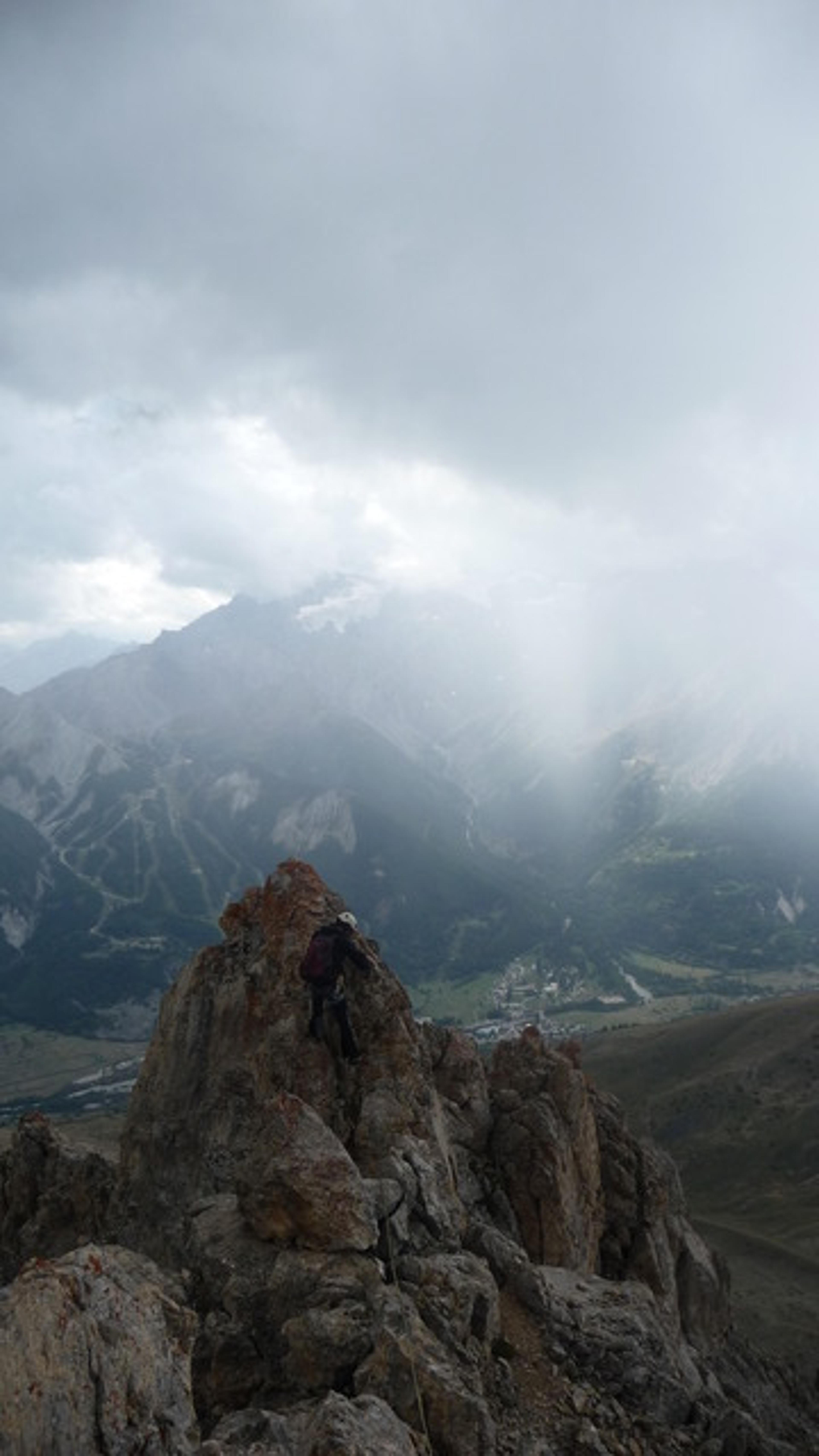 Voie de la Grand Mère - Ecrins dans la mélasse