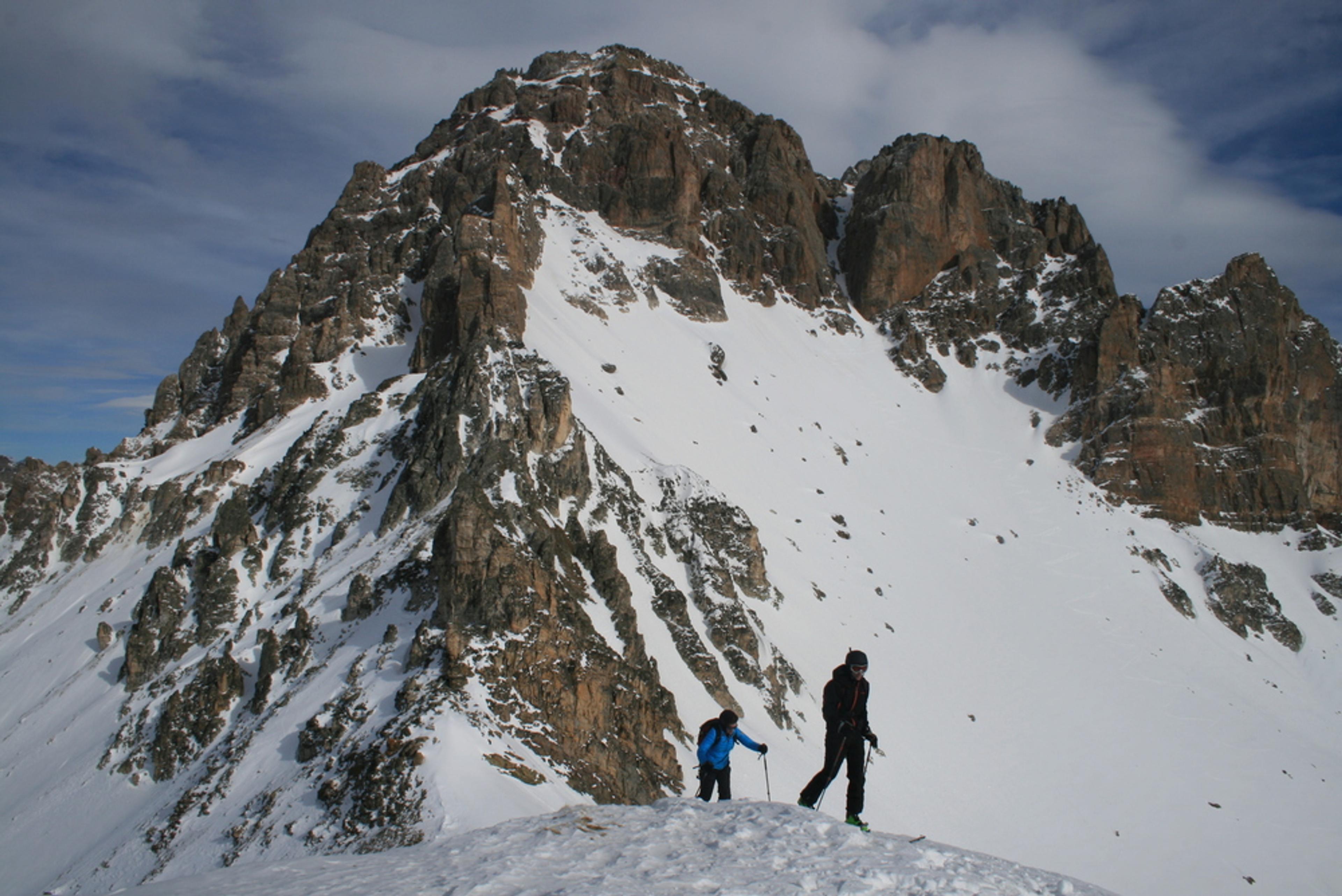 Arnaud et marion devant le Galibier